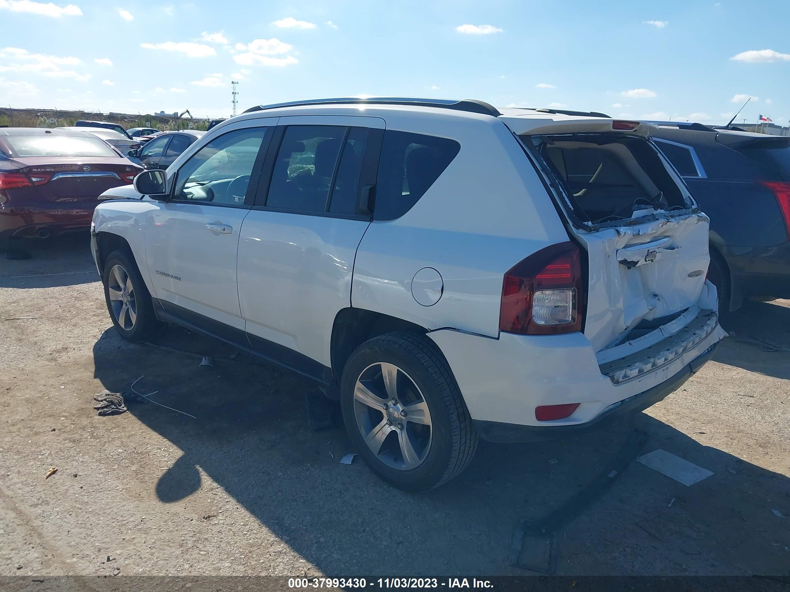 2016 Jeep Compass High Altitude Edition vin: 1C4NJCEA6GD792731