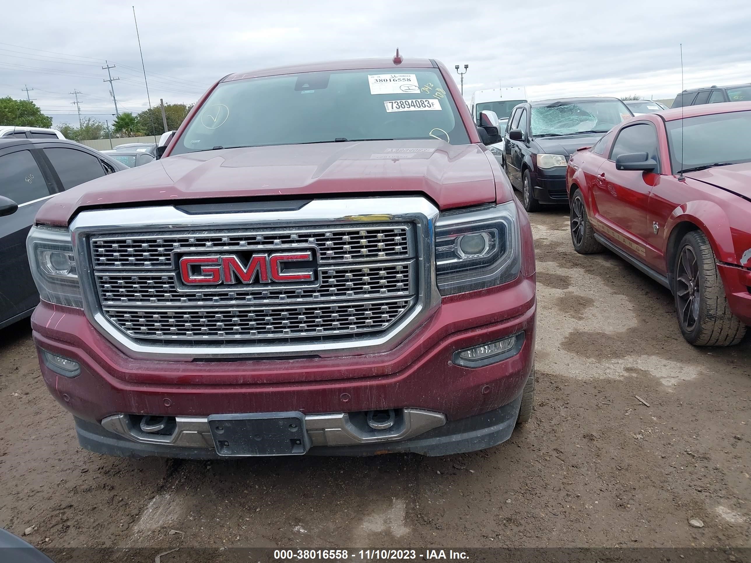 2017 GMC Sierra 1500 Denali vin: 3GTU2PEJ5HG343108