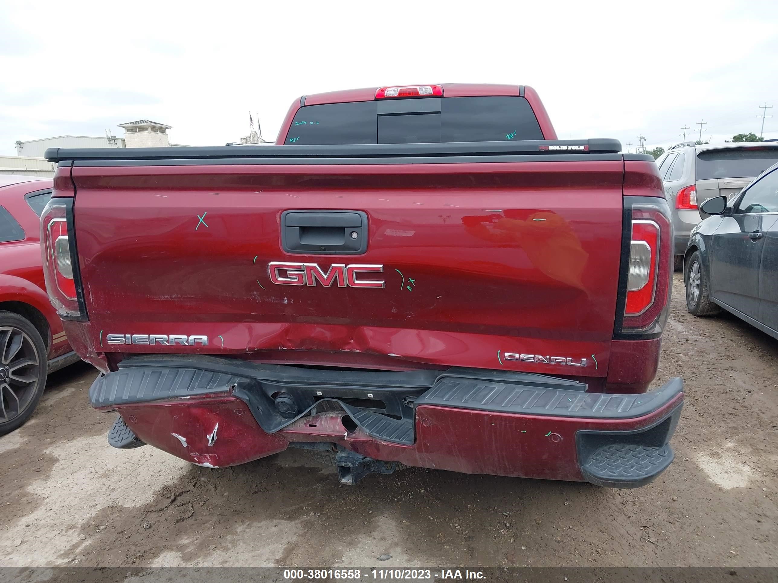 2017 GMC Sierra 1500 Denali vin: 3GTU2PEJ5HG343108