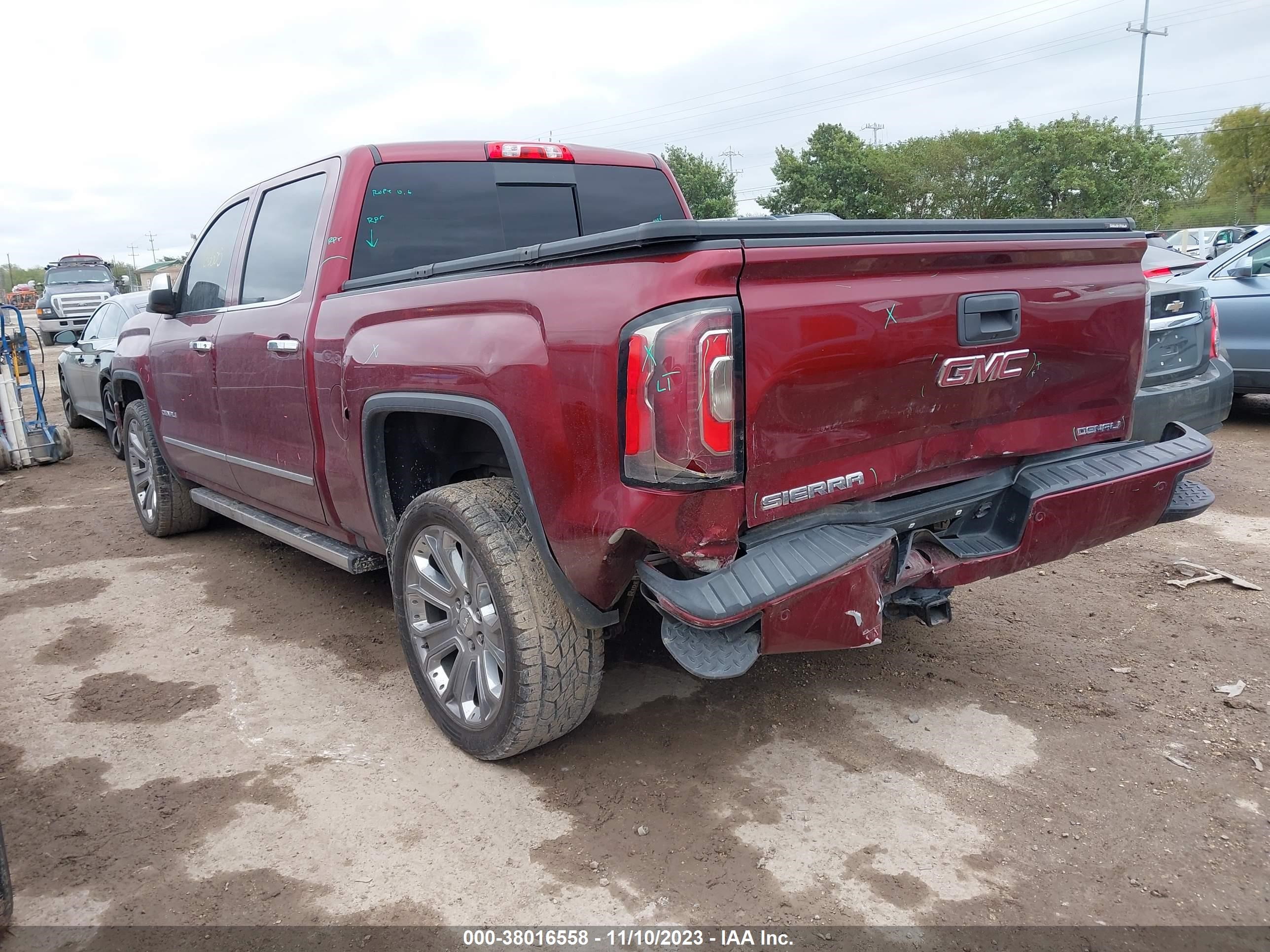 2017 GMC Sierra 1500 Denali vin: 3GTU2PEJ5HG343108