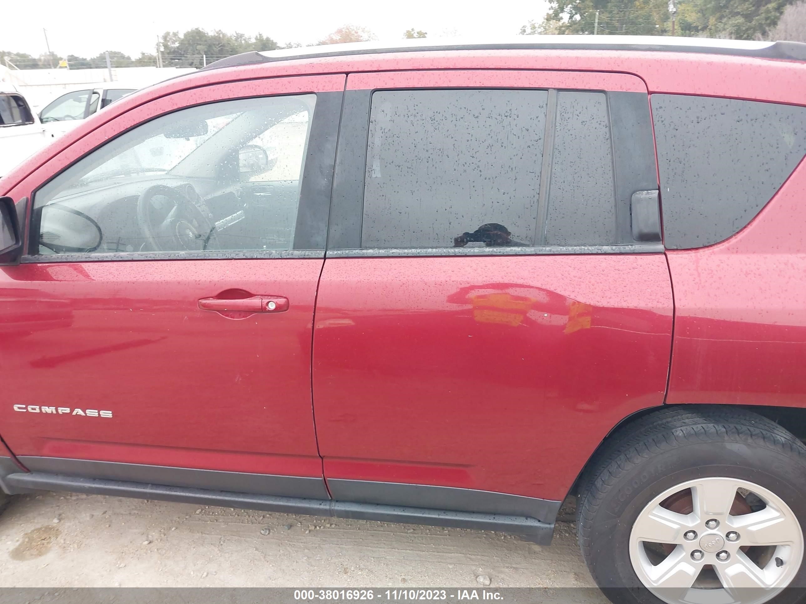 2015 Jeep Compass Sport vin: 1C4NJCBAXFD149303