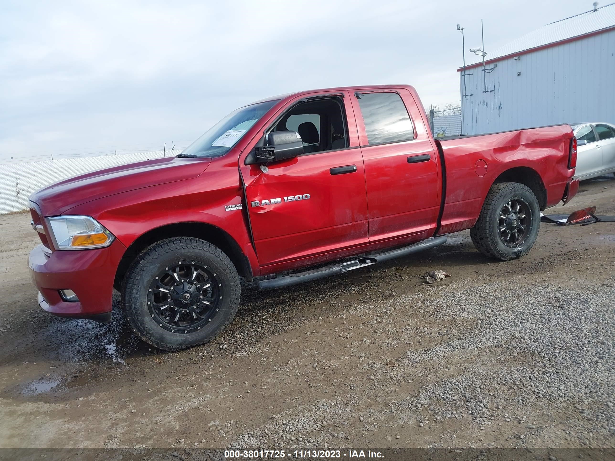 2012 Ram 1500 St vin: 1C6RD7FTXCS244356