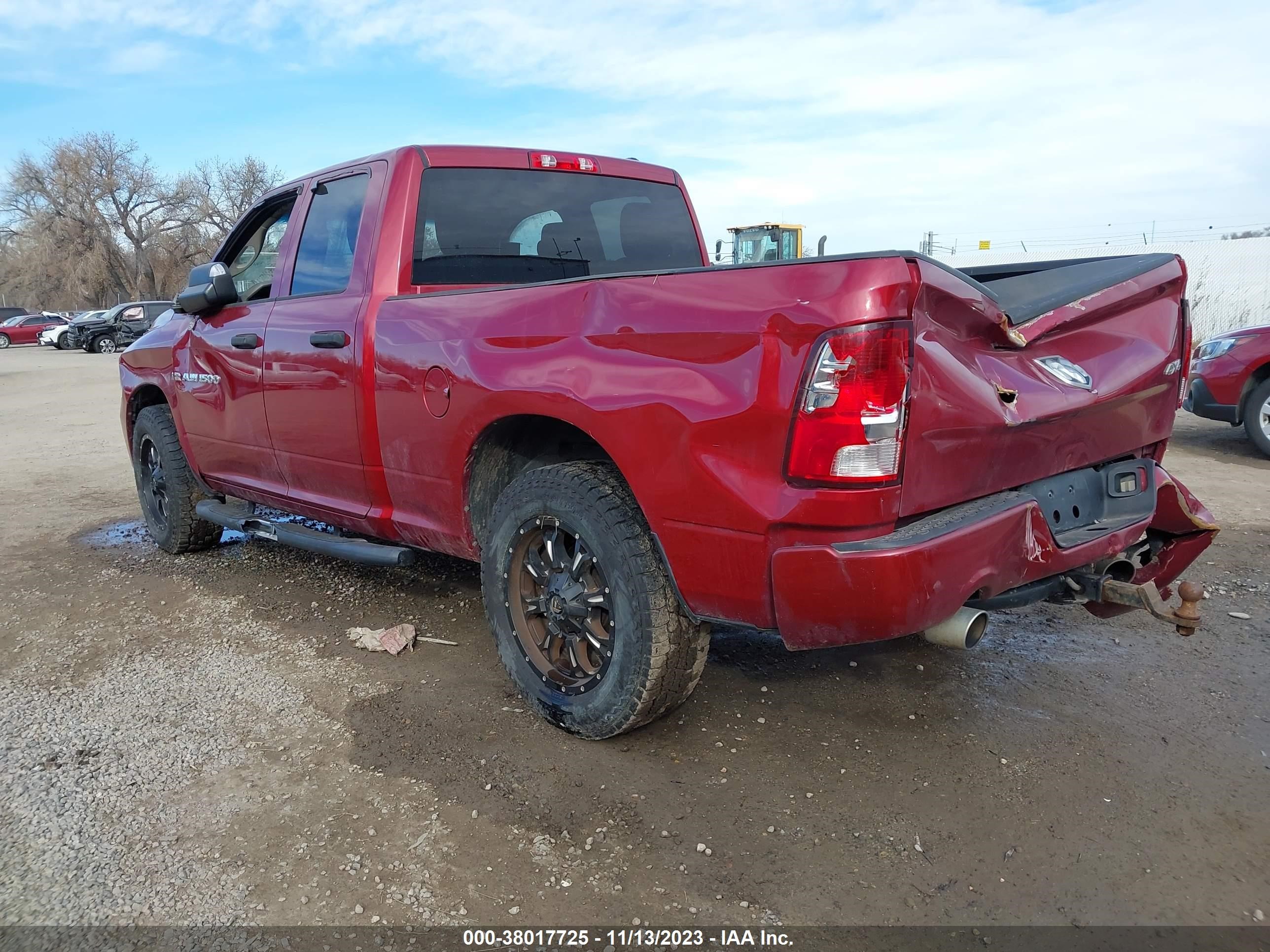 2012 Ram 1500 St vin: 1C6RD7FTXCS244356