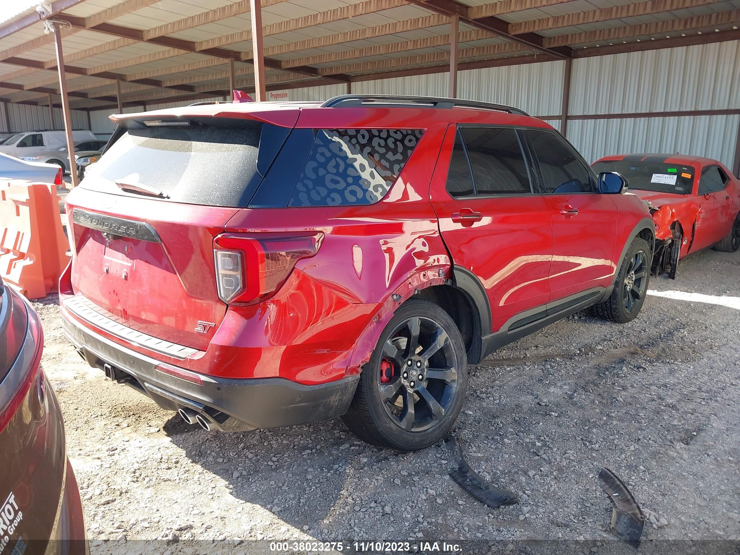 2020 Ford Explorer St vin: 1FM5K8GC6LGB28815