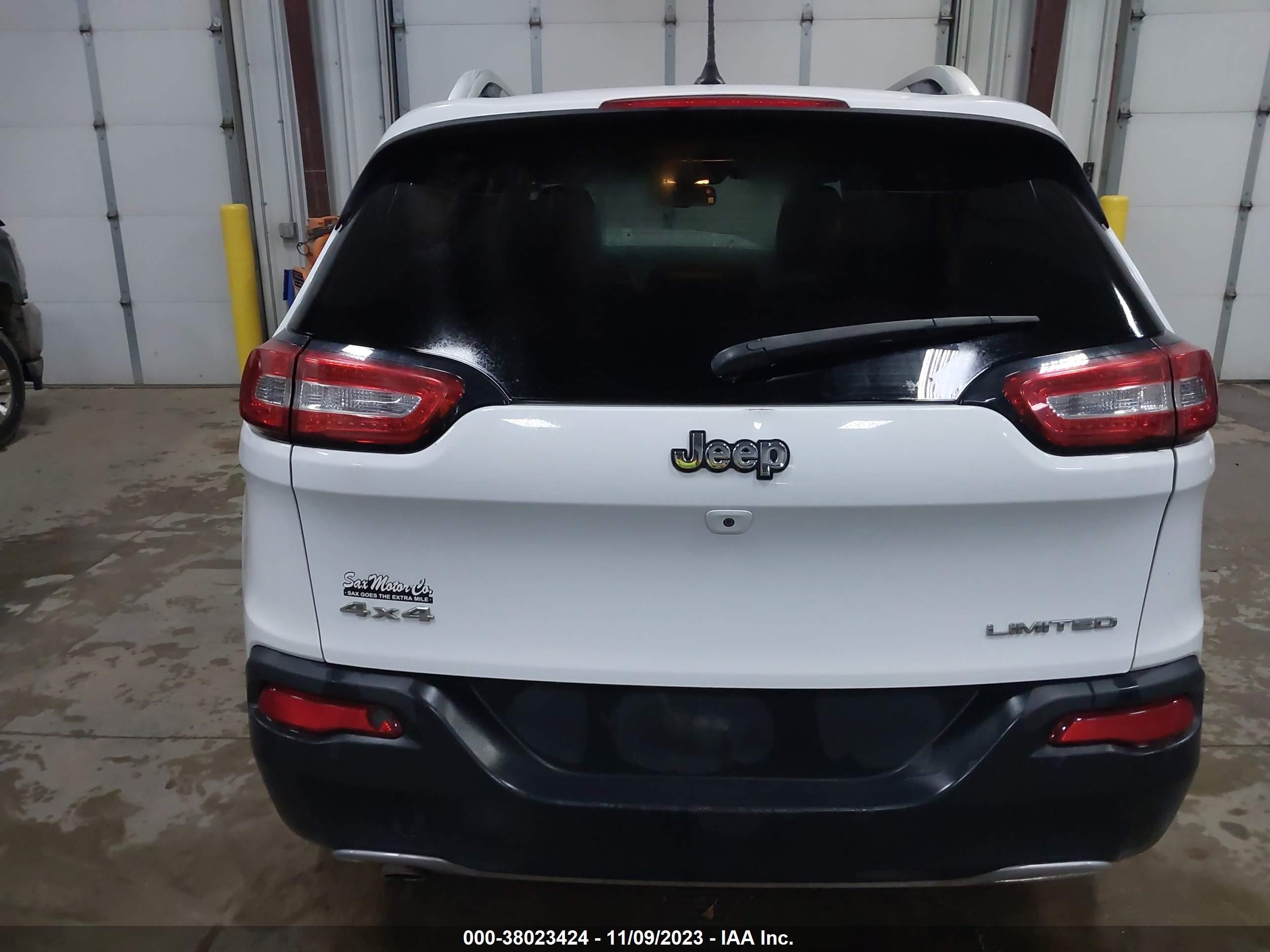 2014 Jeep Cherokee Limited vin: 1C4PJMDB1EW260801