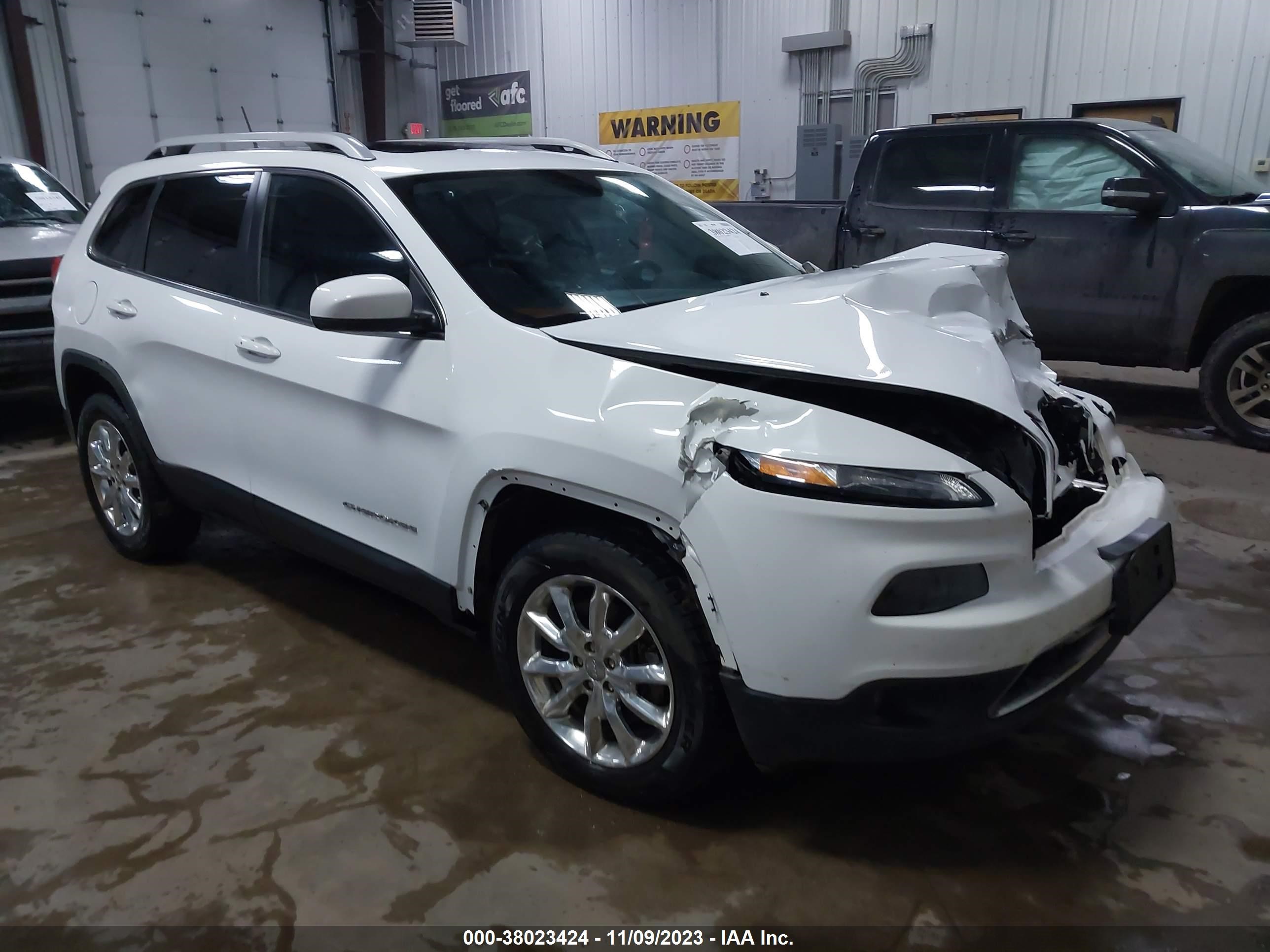 2014 Jeep Cherokee Limited vin: 1C4PJMDB1EW260801