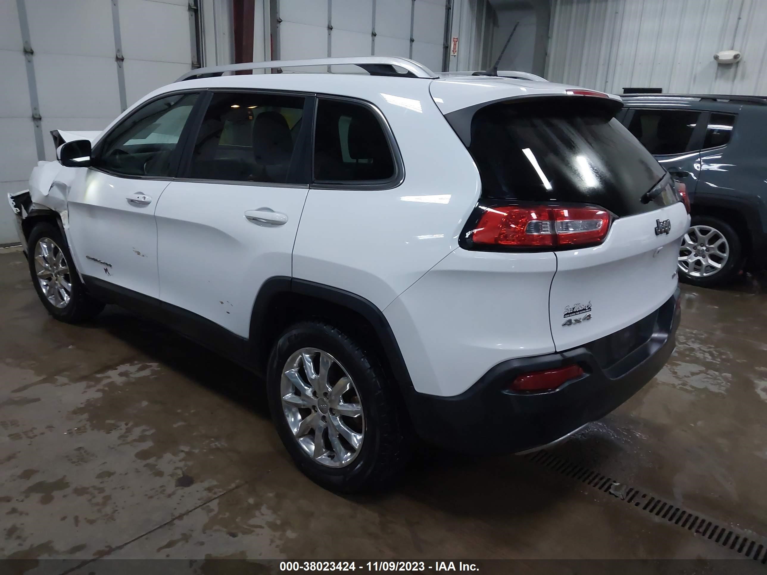 2014 Jeep Cherokee Limited vin: 1C4PJMDB1EW260801