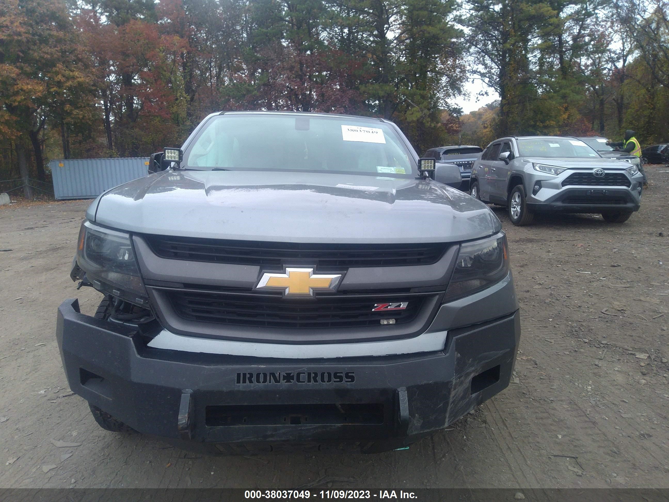 2018 Chevrolet Colorado 4Wd Z71 vin: 1GCGTDENXJ1249421