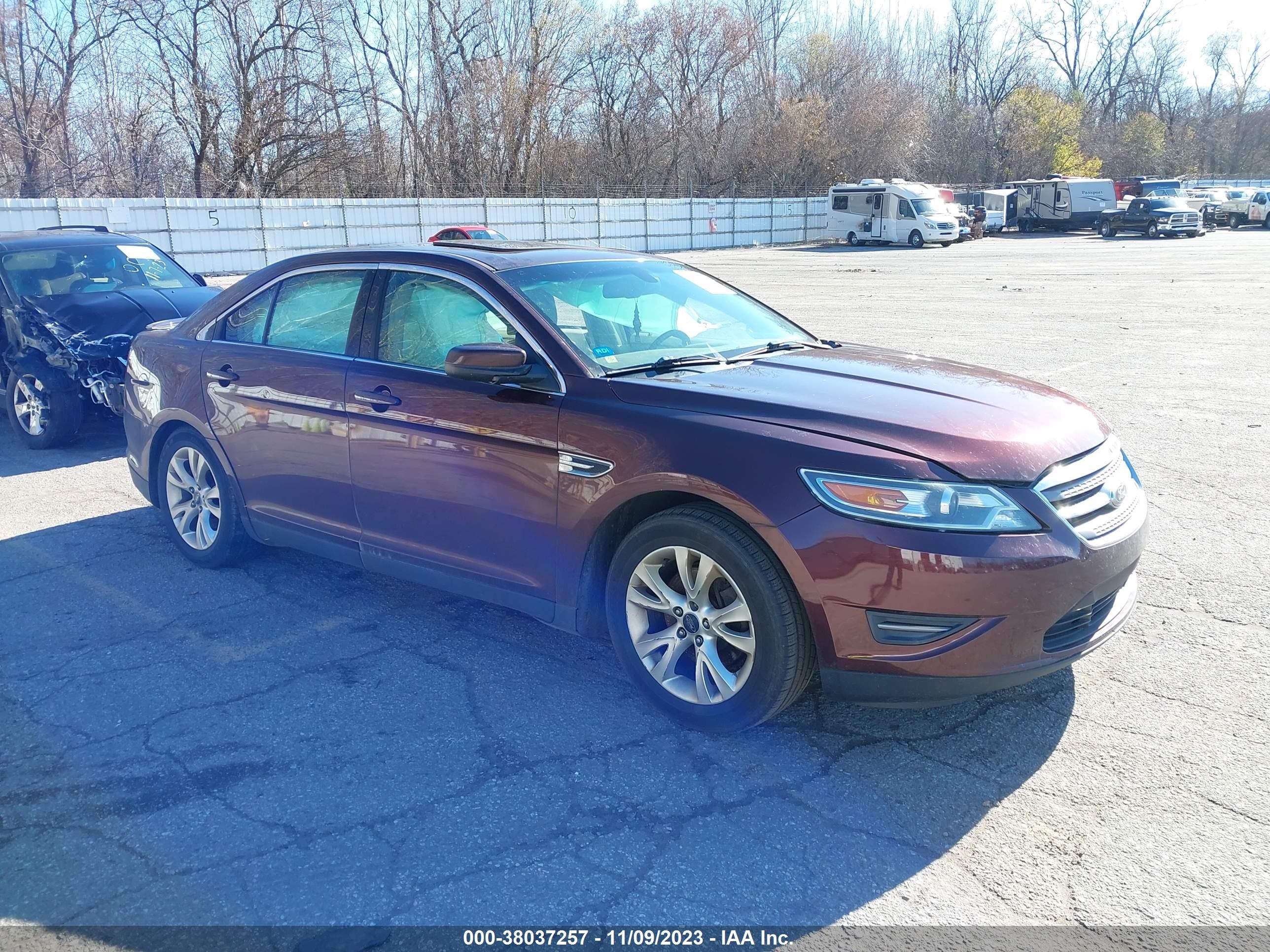 2012 Ford Taurus Sel vin: 1FAHP2HW8CG138700