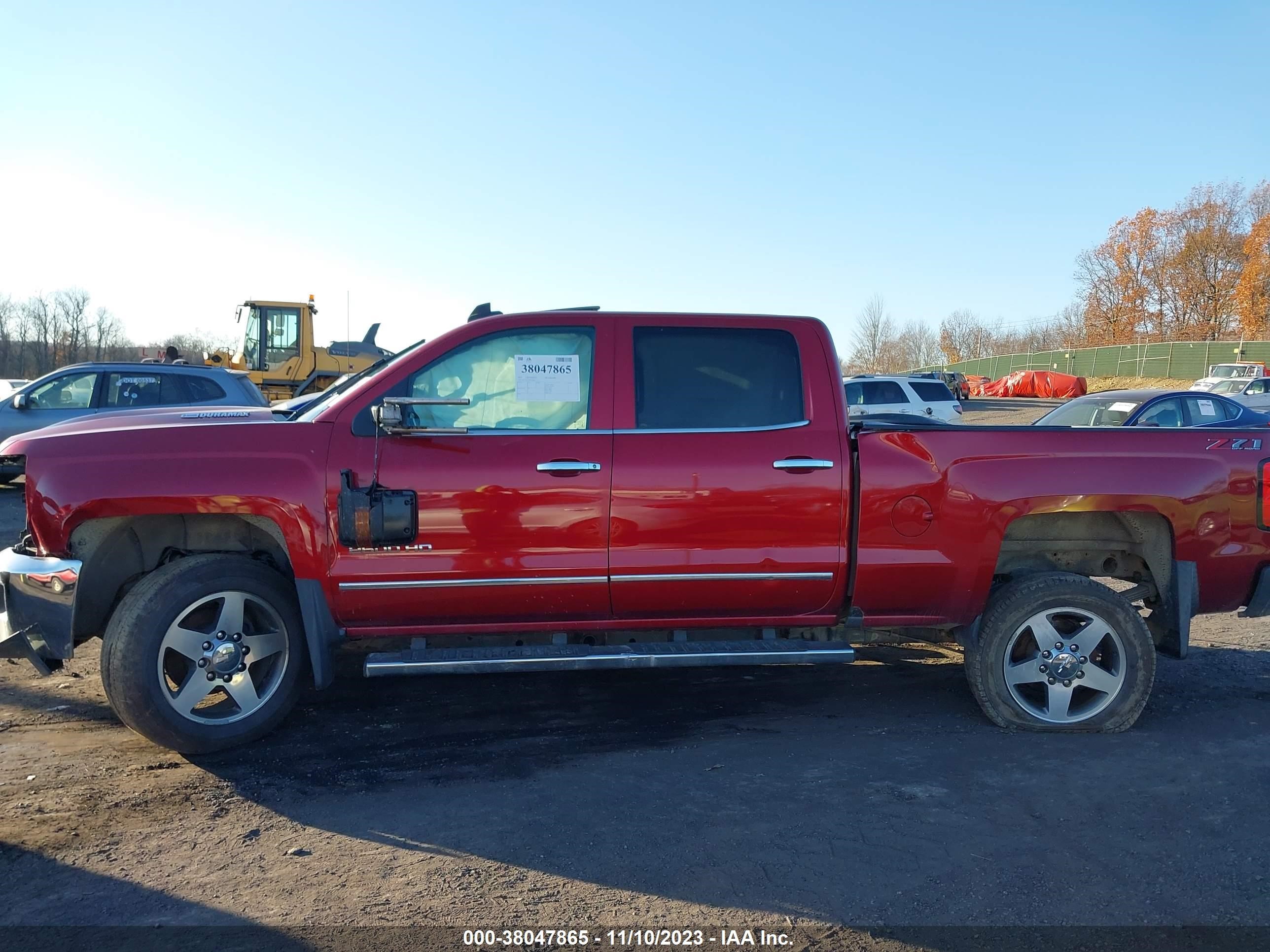 2019 Chevrolet Silverado 2500Hd Ltz vin: 1GC1KTEY5KF158641