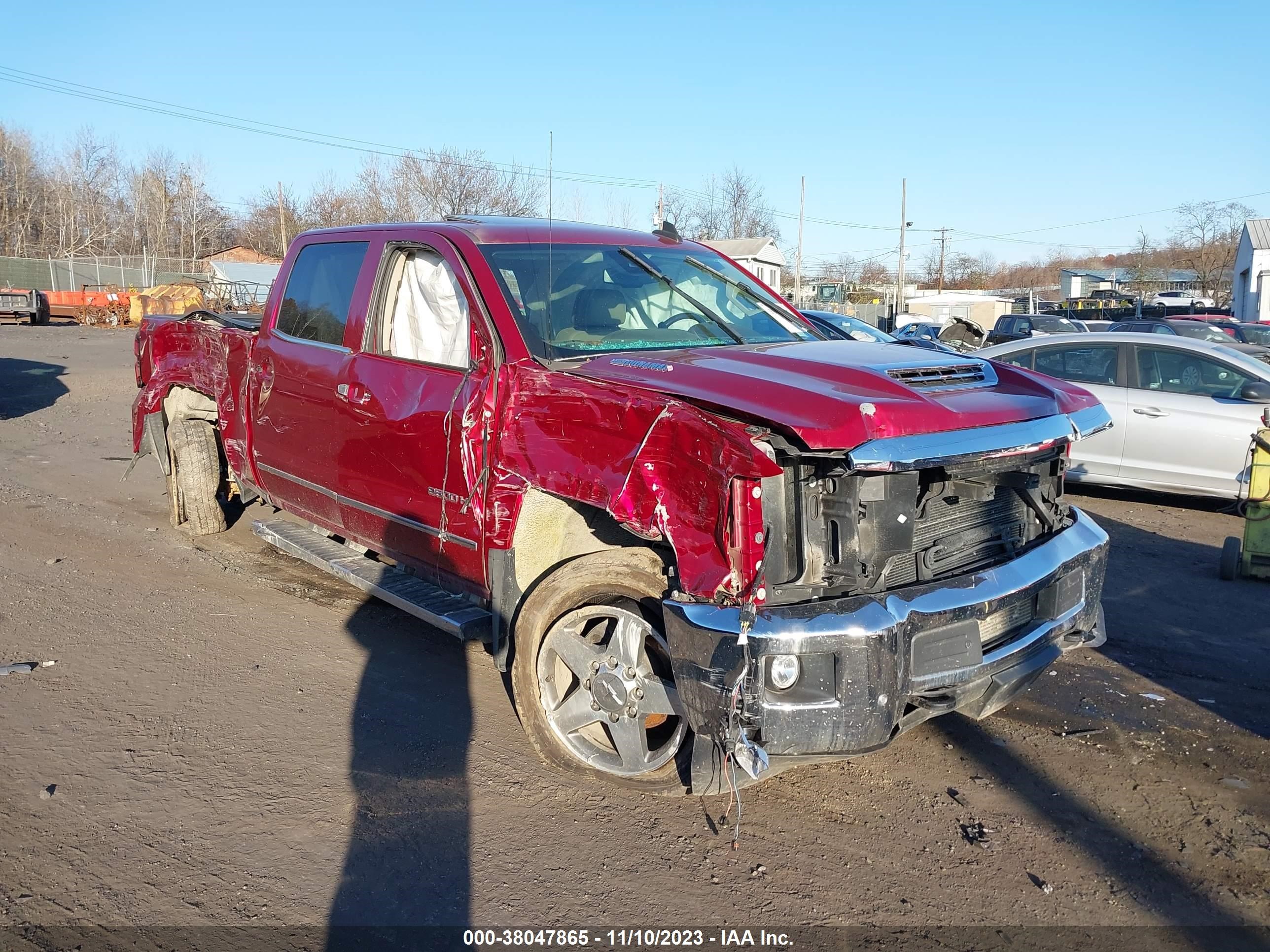 2019 Chevrolet Silverado 2500Hd Ltz vin: 1GC1KTEY5KF158641