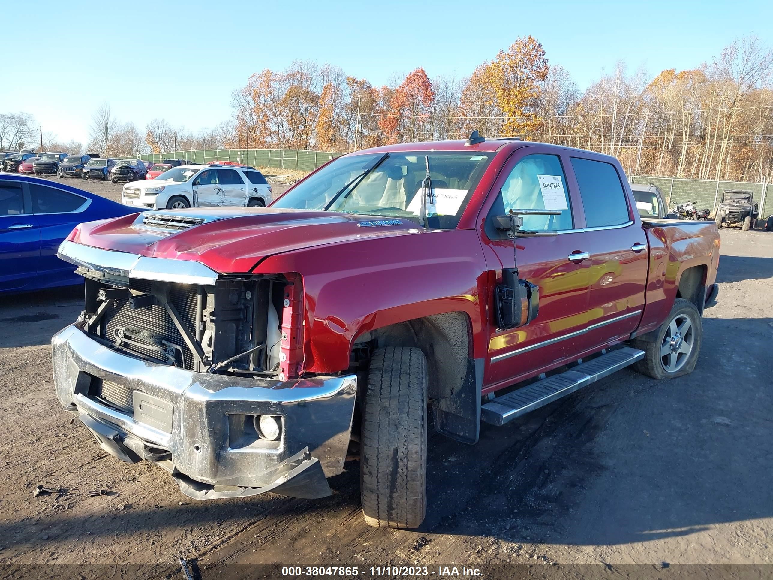 2019 Chevrolet Silverado 2500Hd Ltz vin: 1GC1KTEY5KF158641