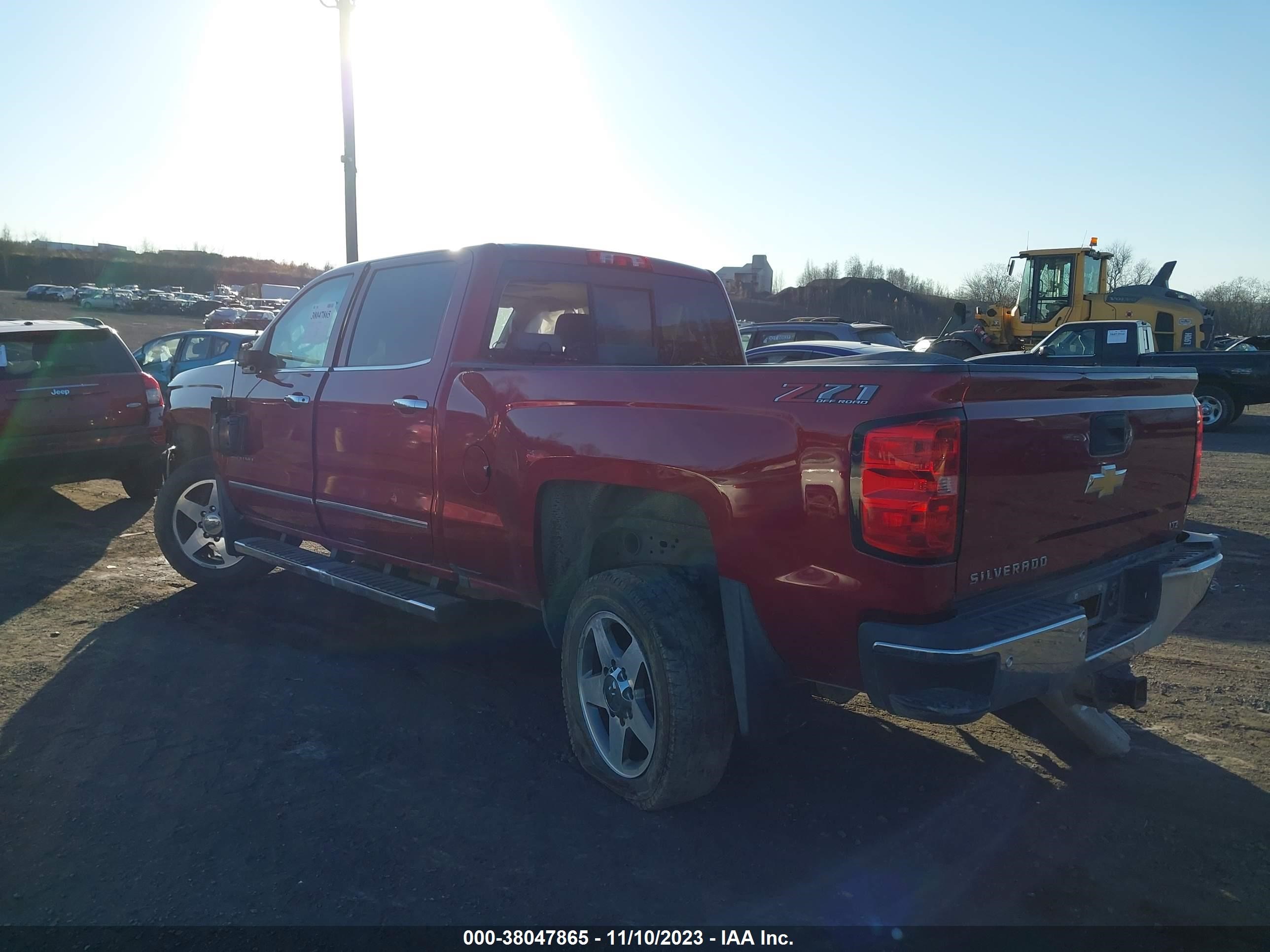 2019 Chevrolet Silverado 2500Hd Ltz vin: 1GC1KTEY5KF158641