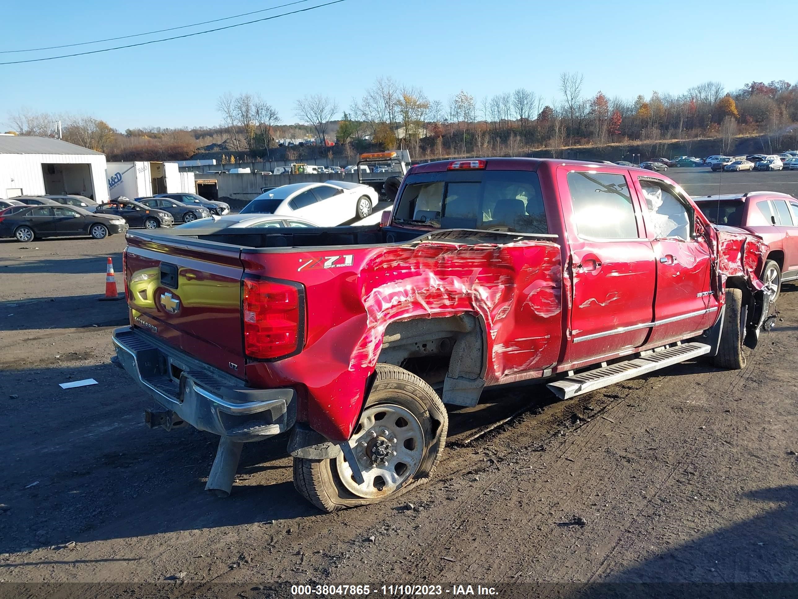 2019 Chevrolet Silverado 2500Hd Ltz vin: 1GC1KTEY5KF158641