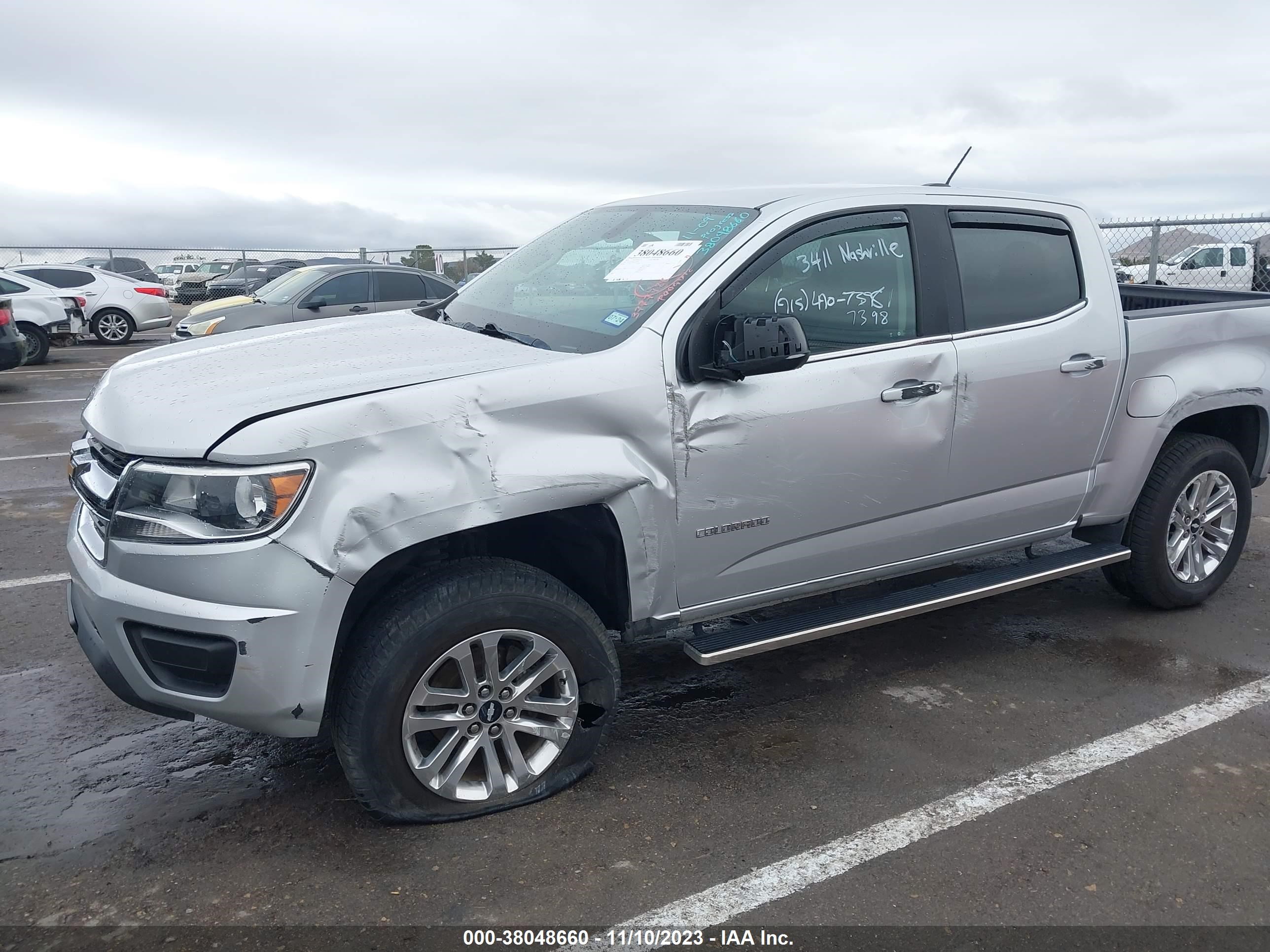 2020 Chevrolet Colorado 4Wd Lt vin: 1GCGTCENXL1108040