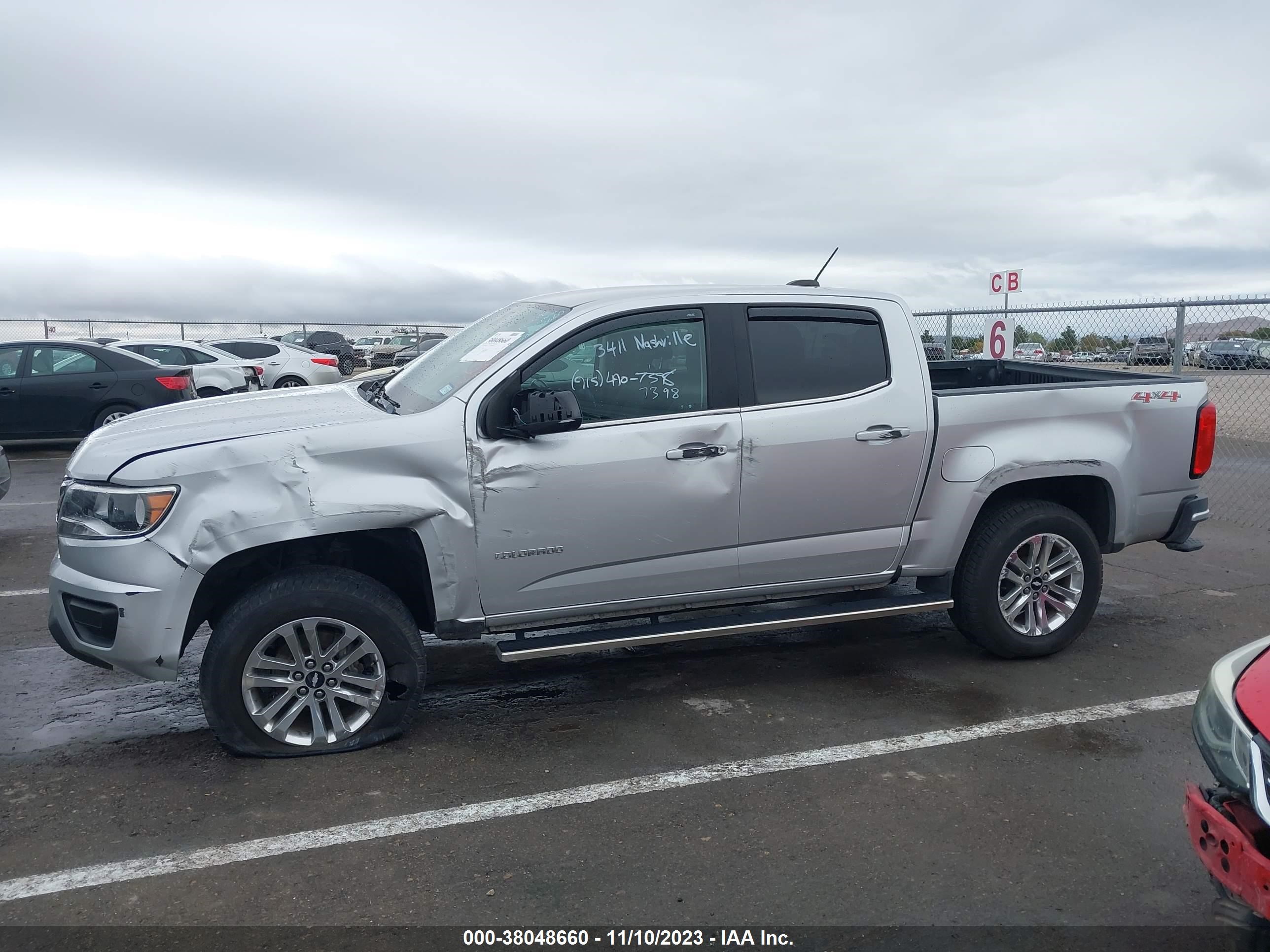 2020 Chevrolet Colorado 4Wd Lt vin: 1GCGTCENXL1108040