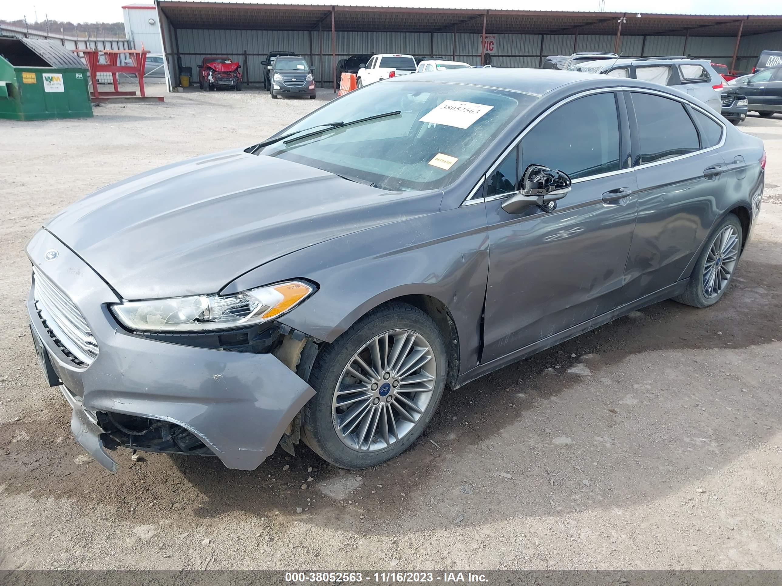 2013 Ford Fusion Se vin: 3FA6P0HR0DR192850