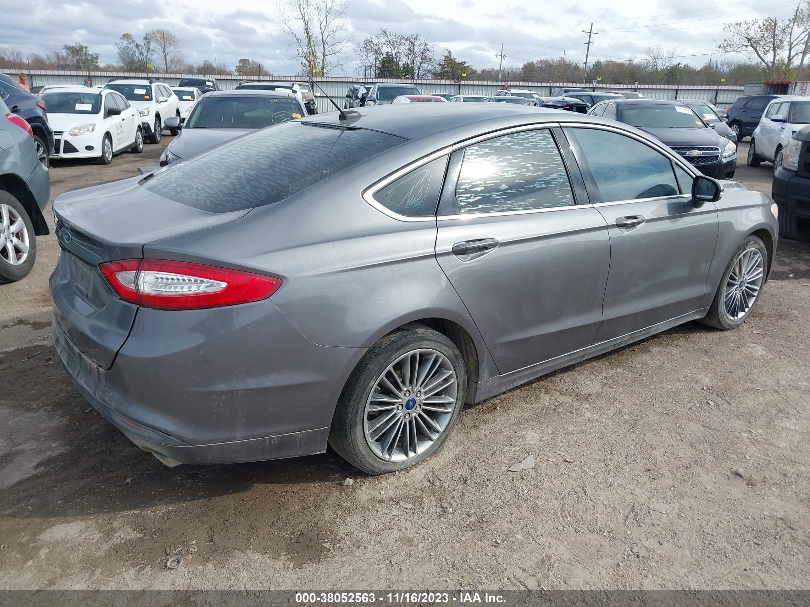 2013 Ford Fusion Se vin: 3FA6P0HR0DR192850