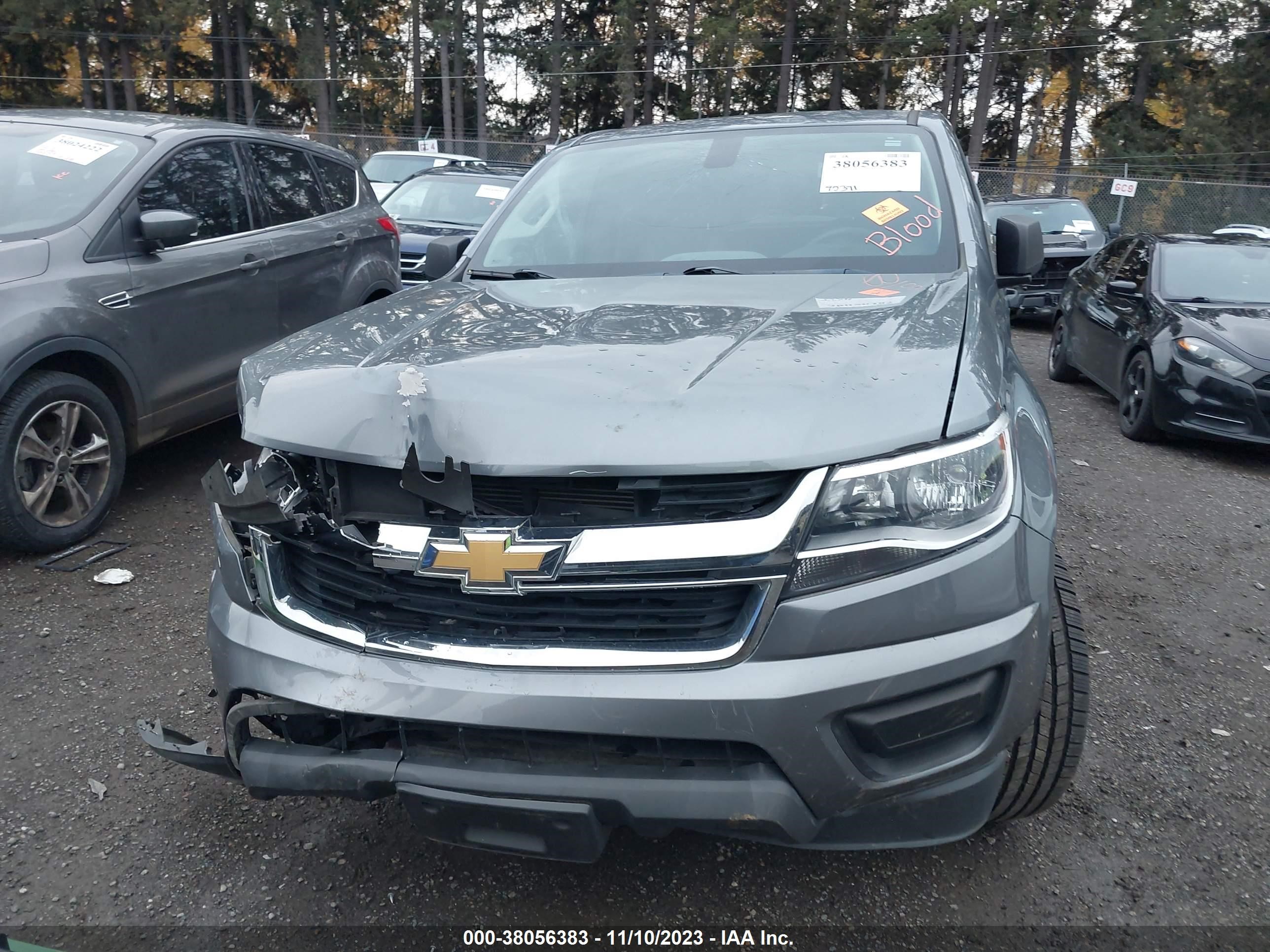 2018 Chevrolet Colorado Wt vin: 1GCHSBEAXJ1303213