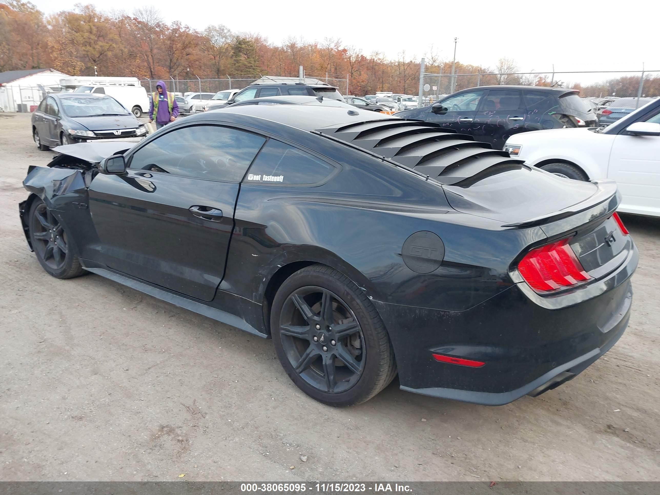 2019 Ford Mustang Gt vin: 1FA6P8CF9K5104079