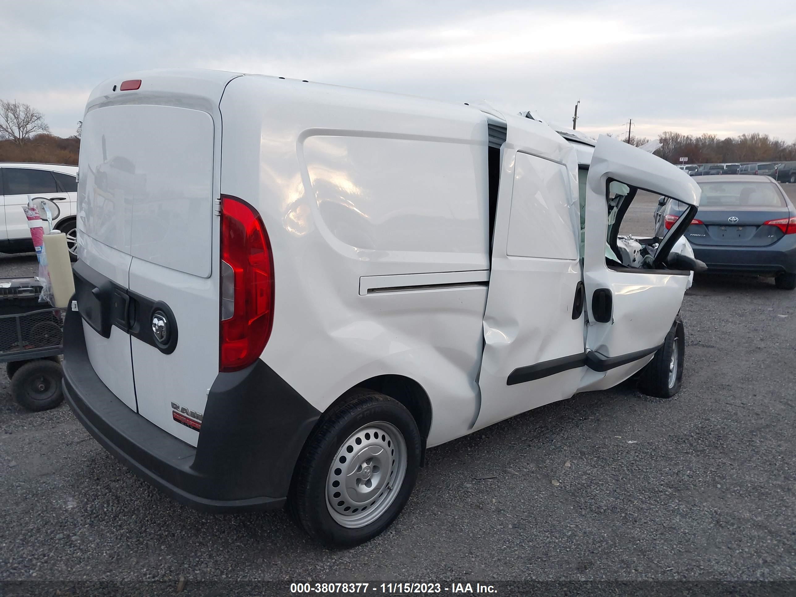 2019 Ram Promaster City Tradesman vin: ZFBHRFAB1K6M80046