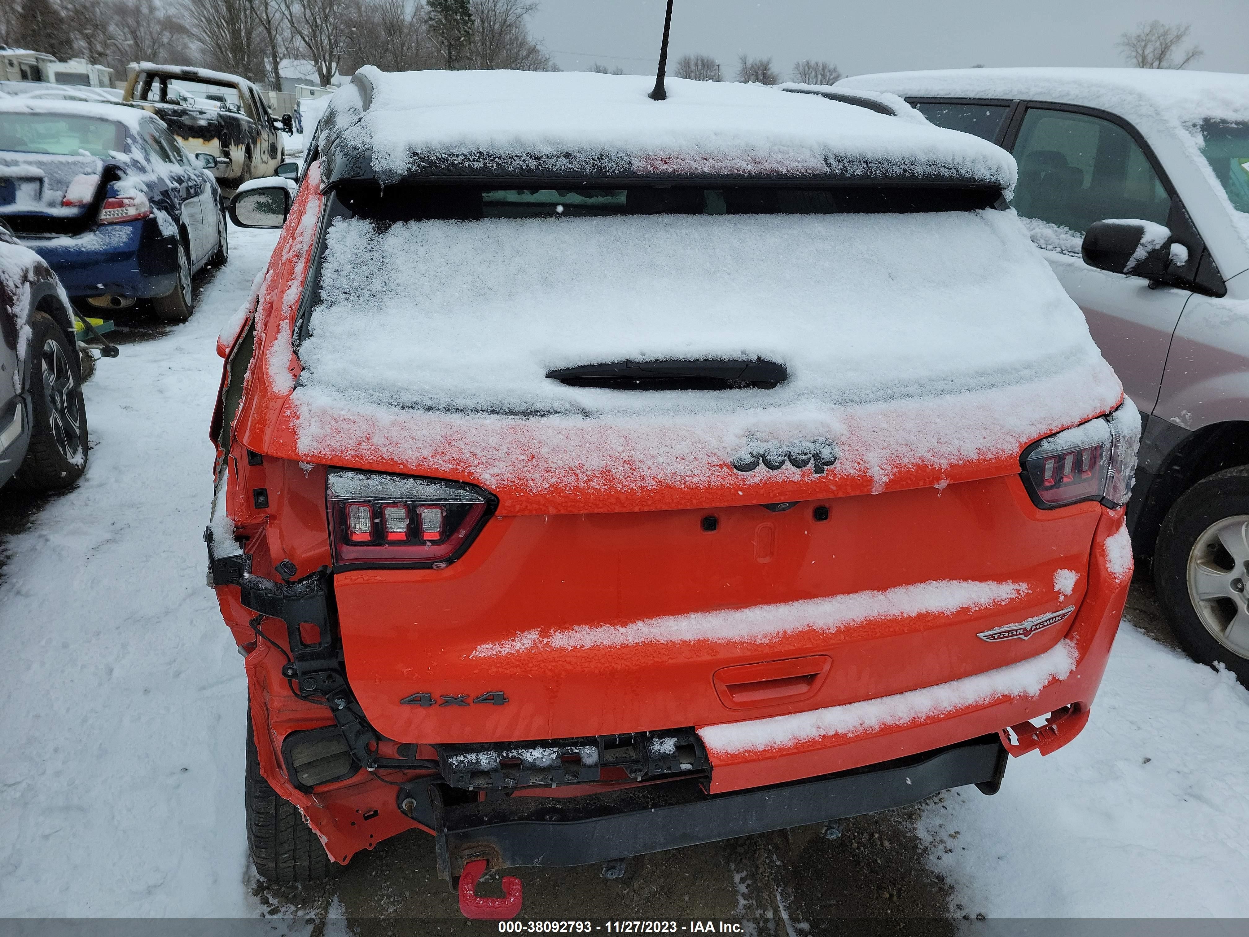 2018 Jeep Compass Trailhawk 4X4 vin: 3C4NJDDB2JT320933