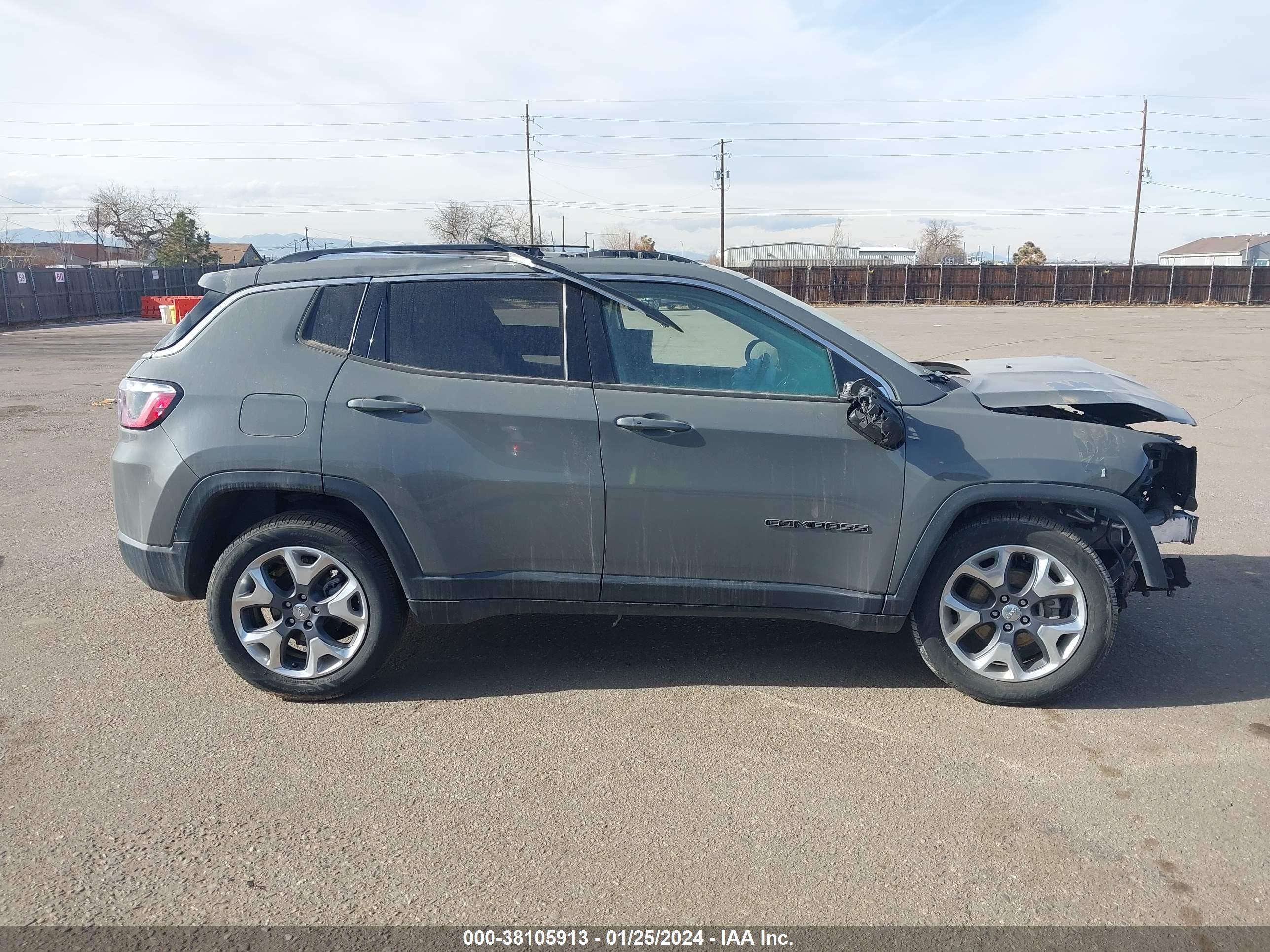 2021 Jeep Compass Limited 4X4 vin: 3C4NJDCBXMT565307