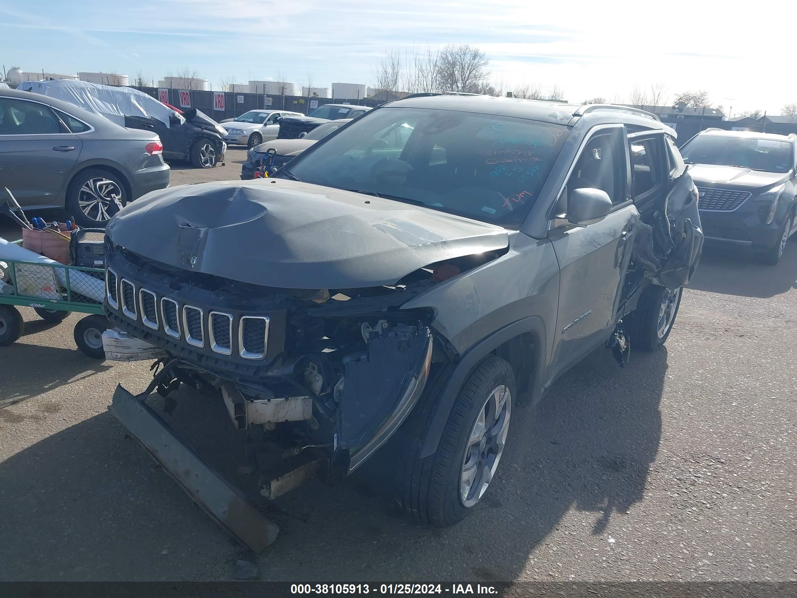 2021 Jeep Compass Limited 4X4 vin: 3C4NJDCBXMT565307