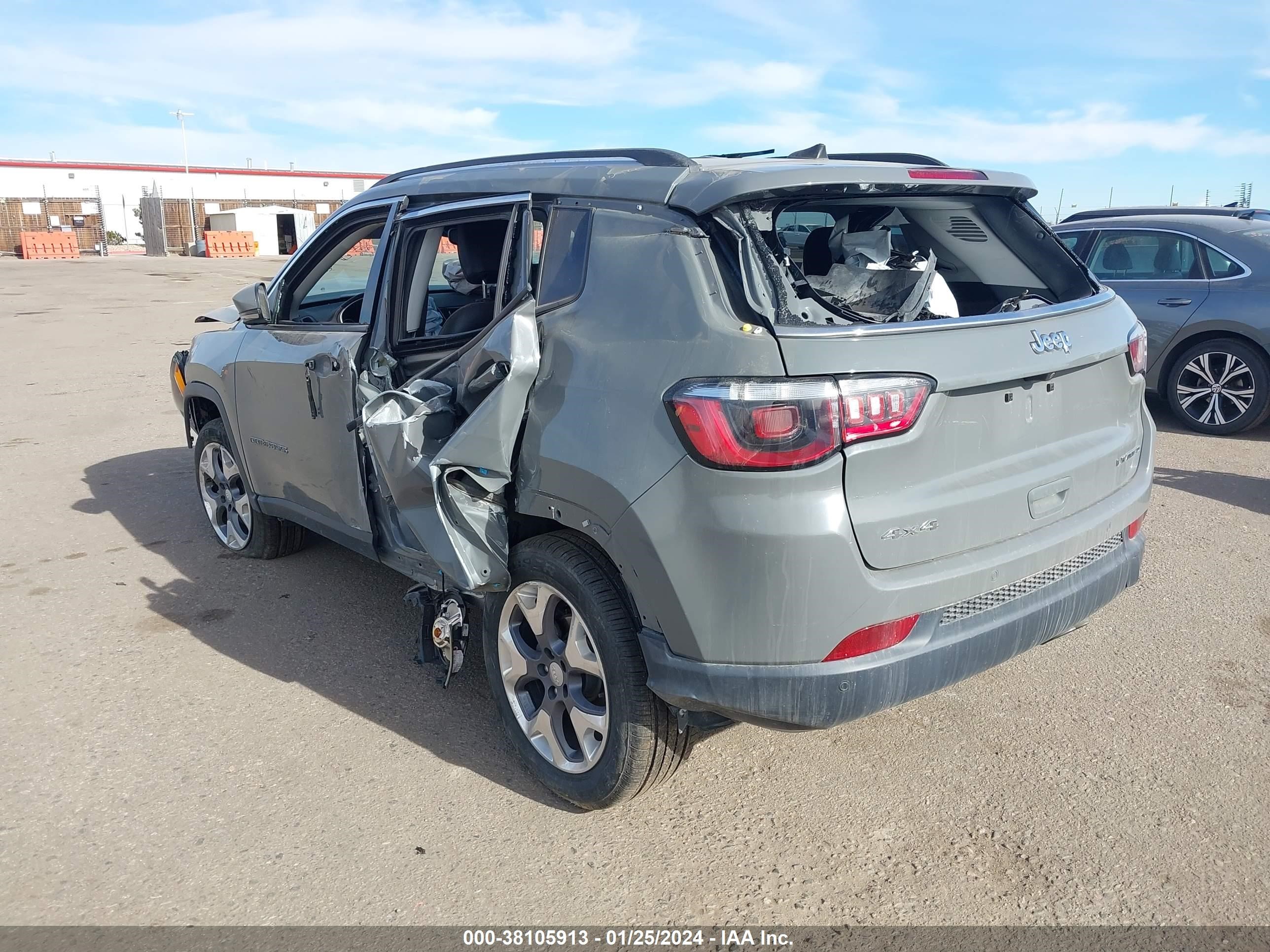 2021 Jeep Compass Limited 4X4 vin: 3C4NJDCBXMT565307