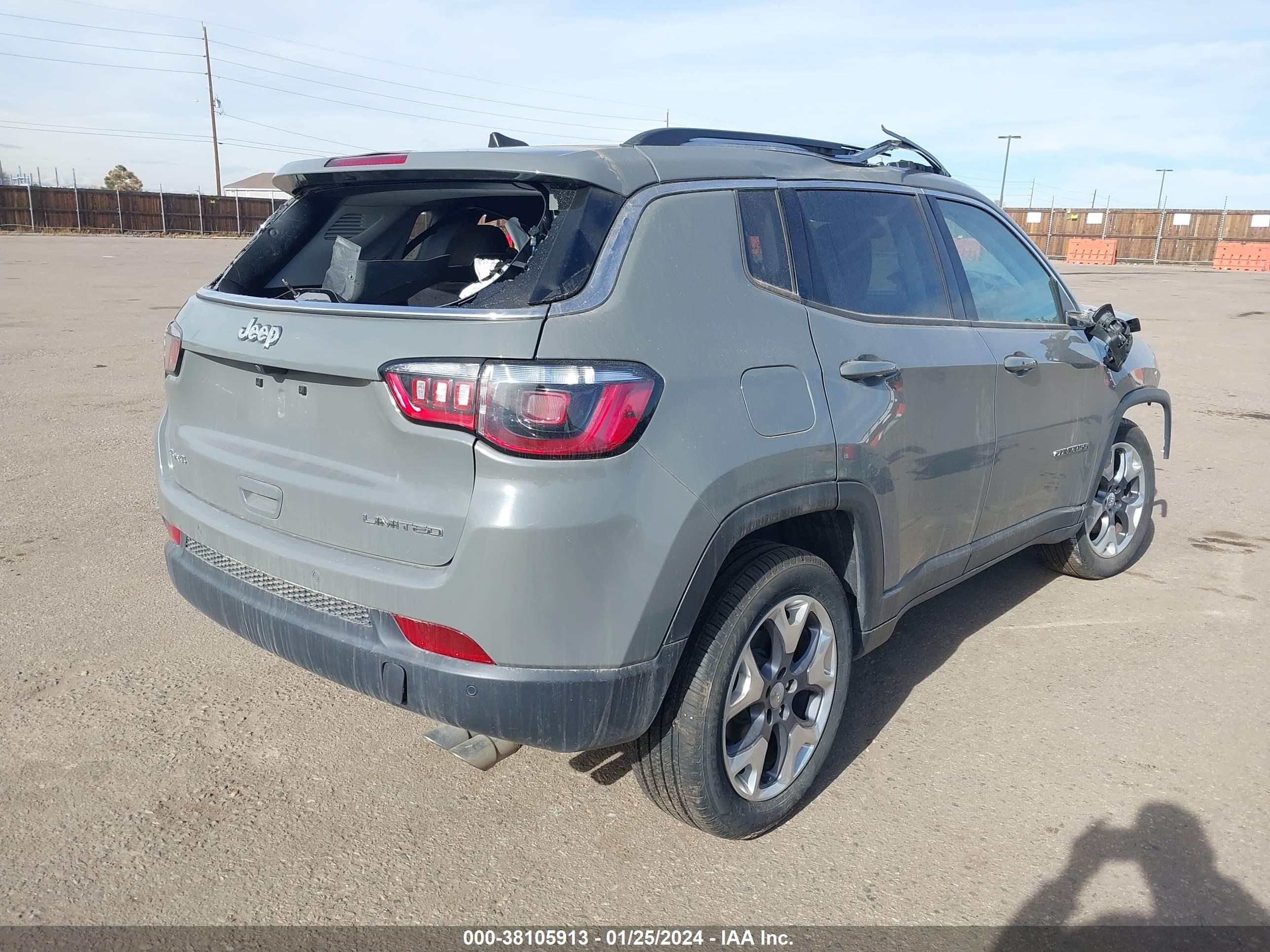 2021 Jeep Compass Limited 4X4 vin: 3C4NJDCBXMT565307