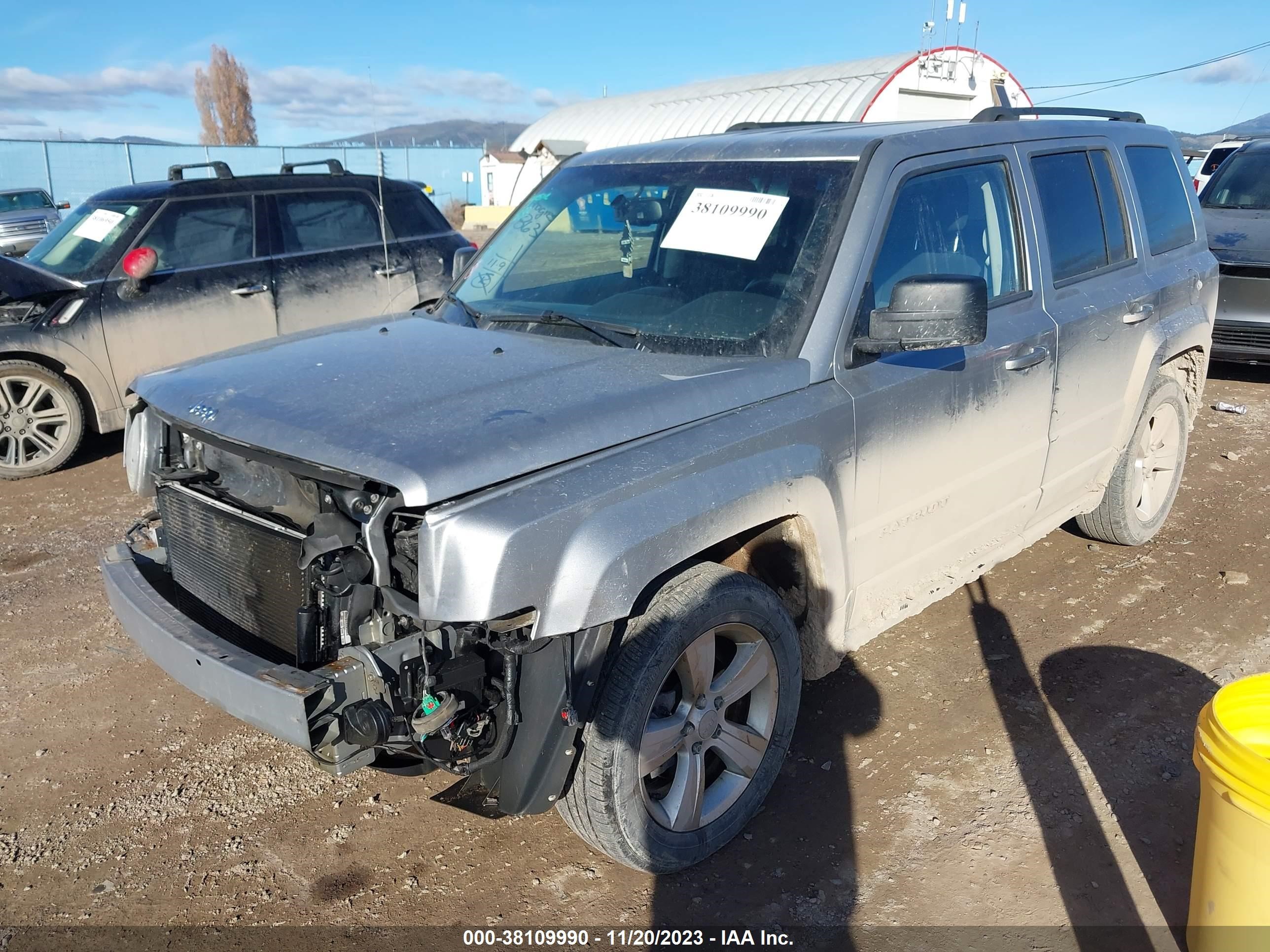 2017 Jeep Patriot Latitude Fwd vin: 1C4NJPFB9HD184170