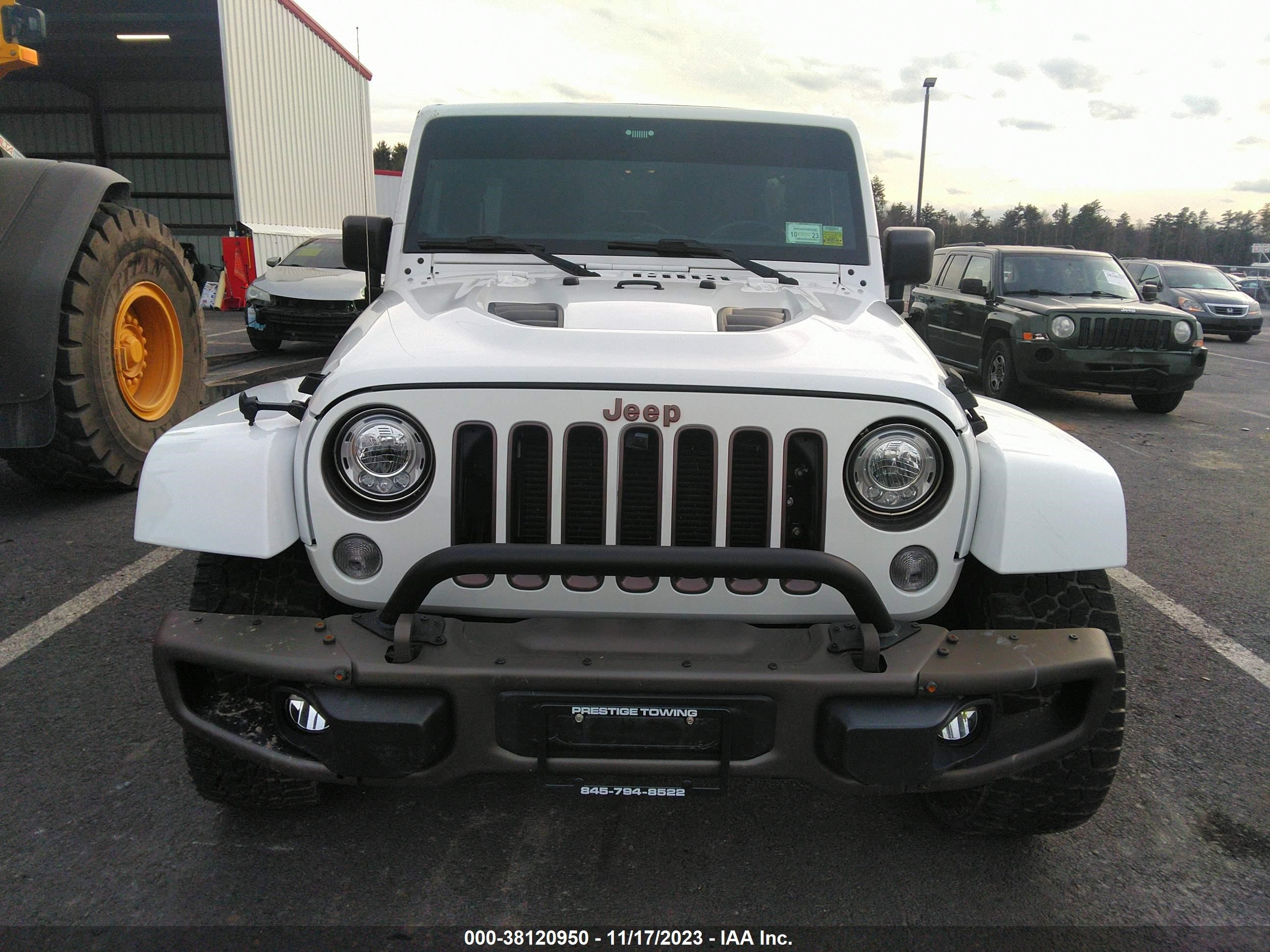 2017 Jeep Wrangler Unlimited 75Th Anniversary Edition 4X4 vin: 1C4BJWEG9HL507407