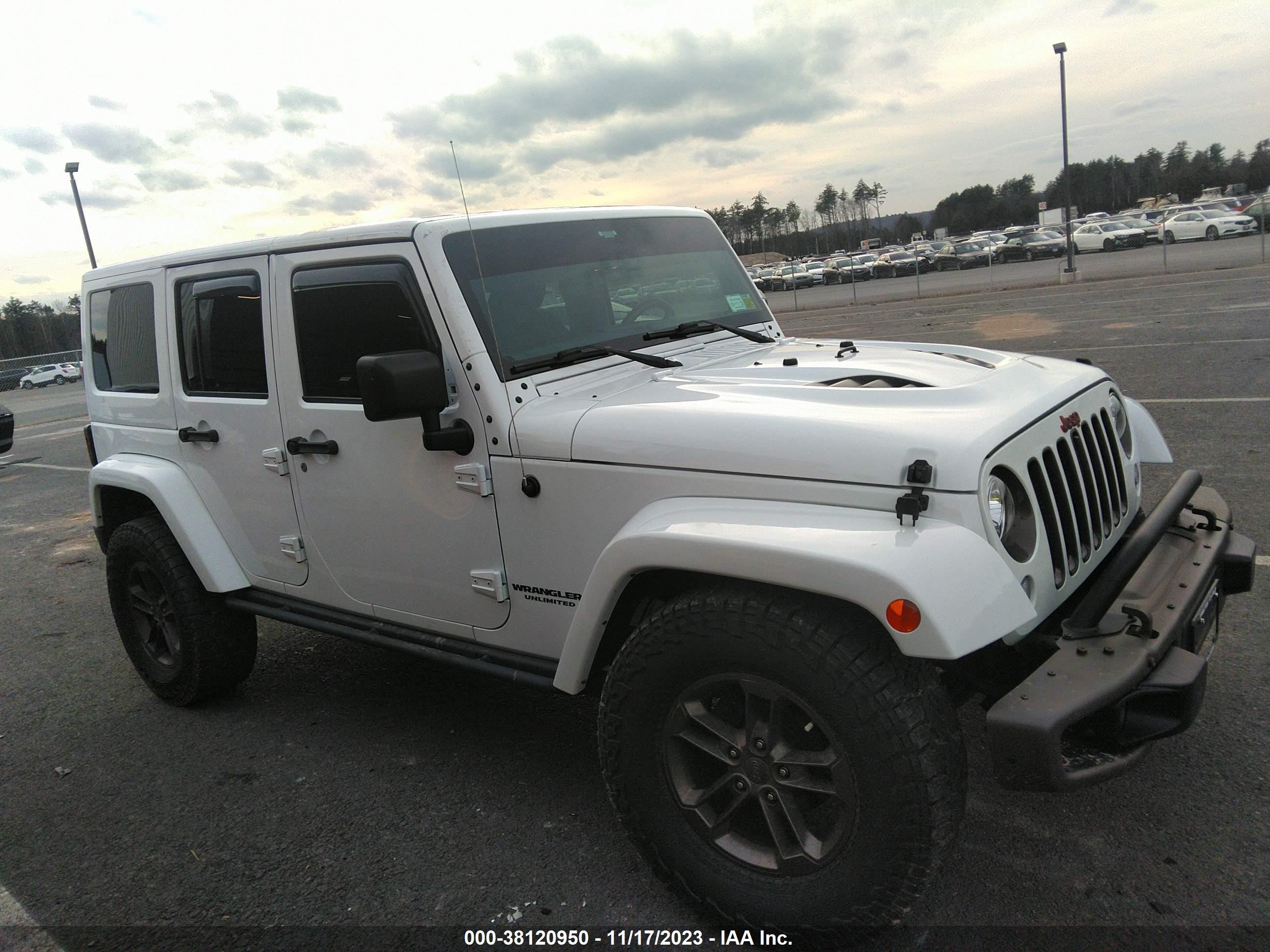 2017 Jeep Wrangler Unlimited 75Th Anniversary Edition 4X4 vin: 1C4BJWEG9HL507407