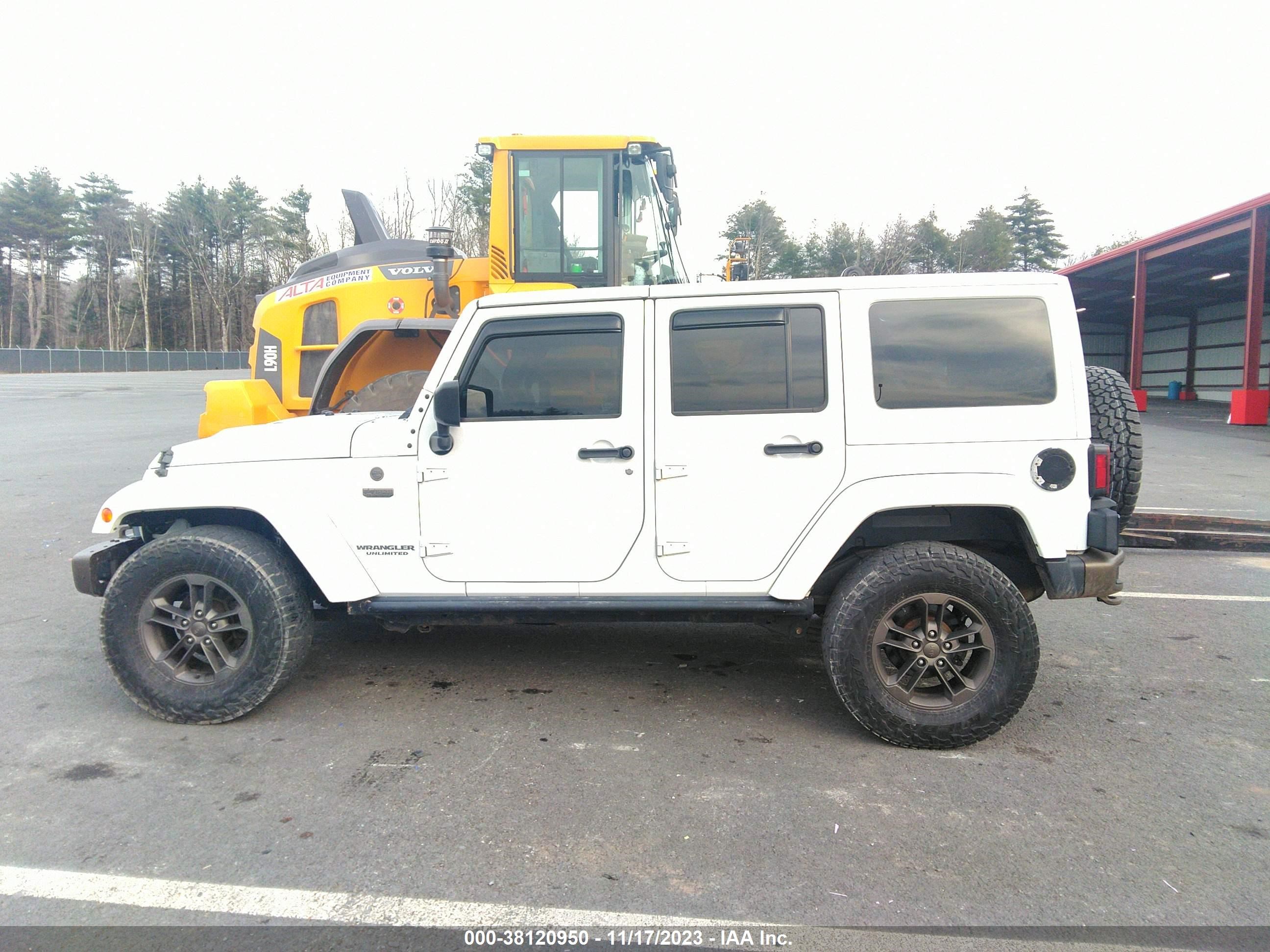 2017 Jeep Wrangler Unlimited 75Th Anniversary Edition 4X4 vin: 1C4BJWEG9HL507407