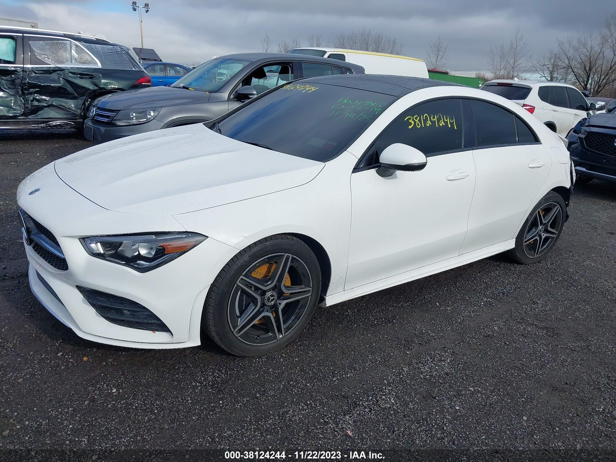 2020 Mercedes-Benz Cla 250 4Matic vin: WDD5J4HB5LN077377