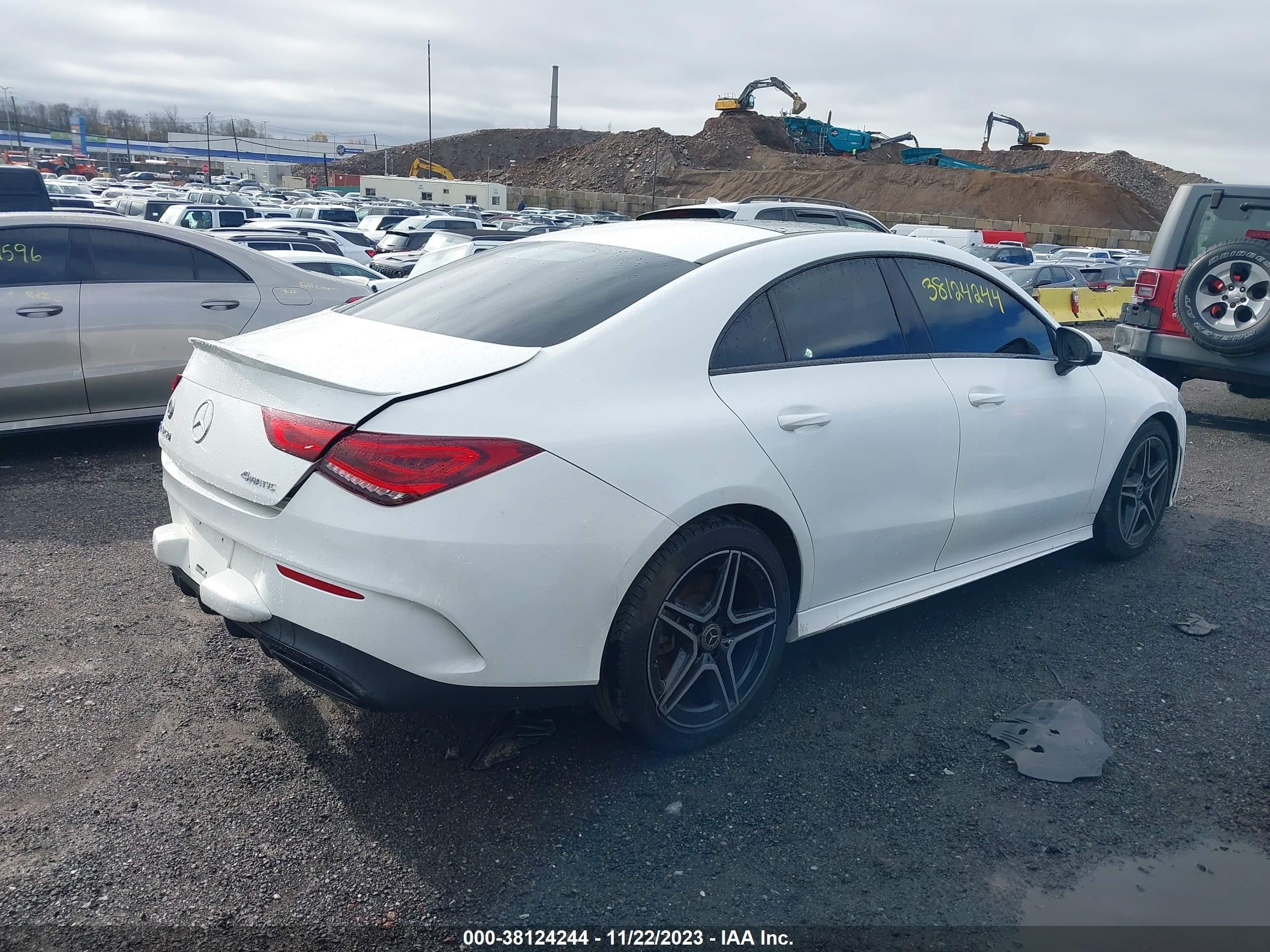 2020 Mercedes-Benz Cla 250 4Matic vin: WDD5J4HB5LN077377