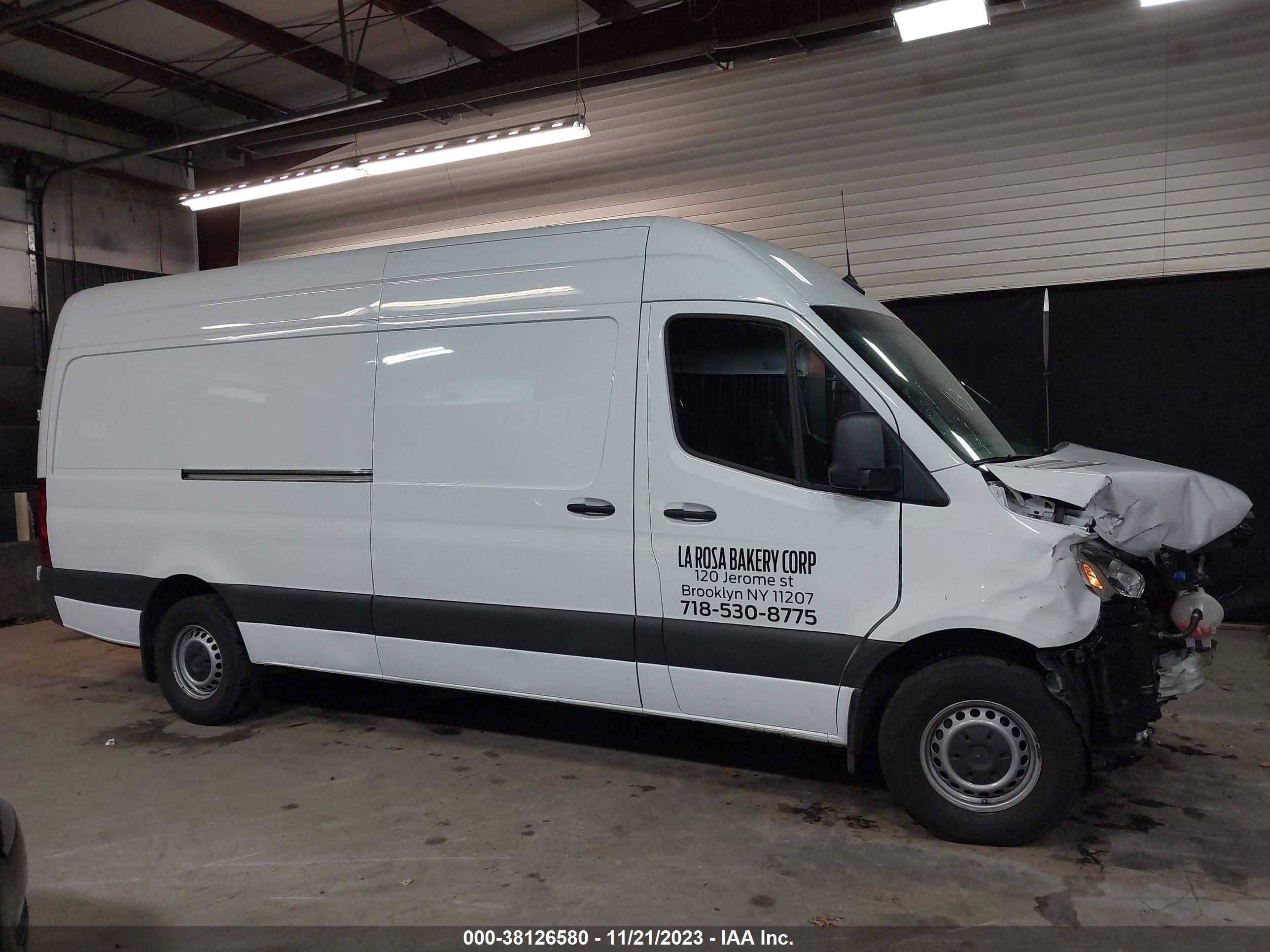 2022 Mercedes-Benz Sprinter 2500 High Roof V6 vin: W1Y4ECHY9NT092368