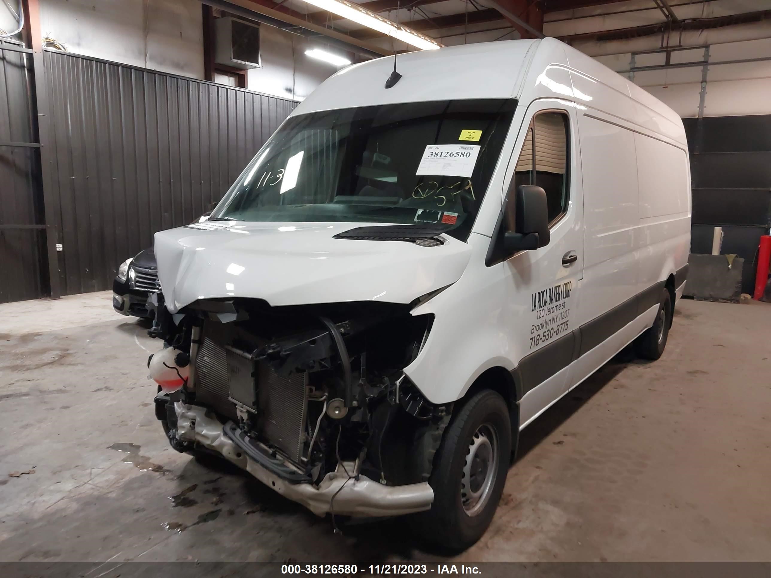 2022 Mercedes-Benz Sprinter 2500 High Roof V6 vin: W1Y4ECHY9NT092368