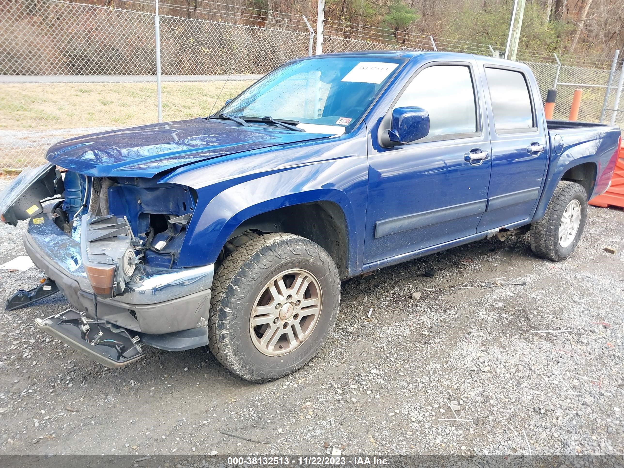 2012 GMC Canyon Sle1 vin: 1GTH6MFE6C8109399