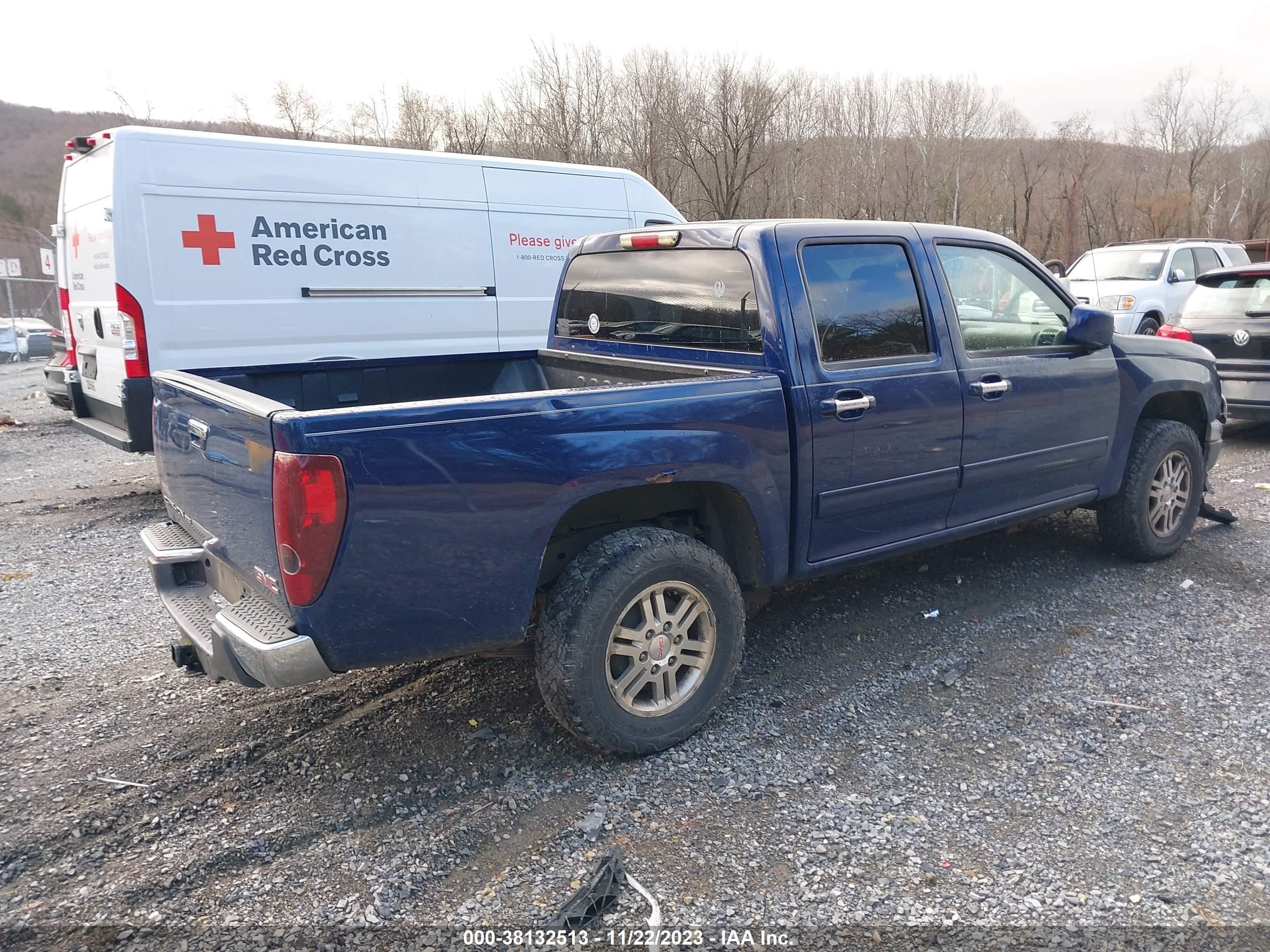 2012 GMC Canyon Sle1 vin: 1GTH6MFE6C8109399