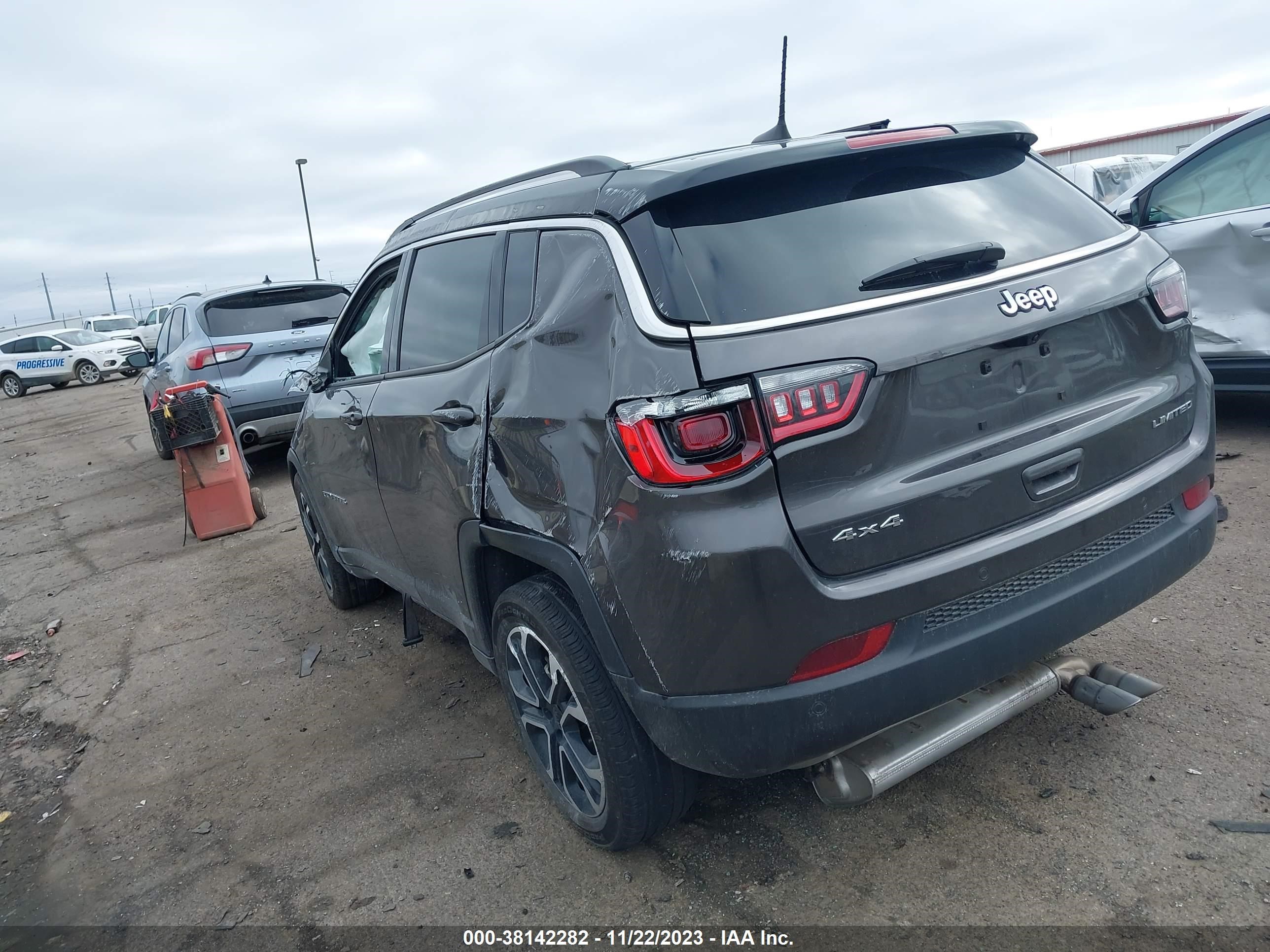 2022 Jeep Compass Limited 4X4 vin: 3C4NJDCB0NT110533