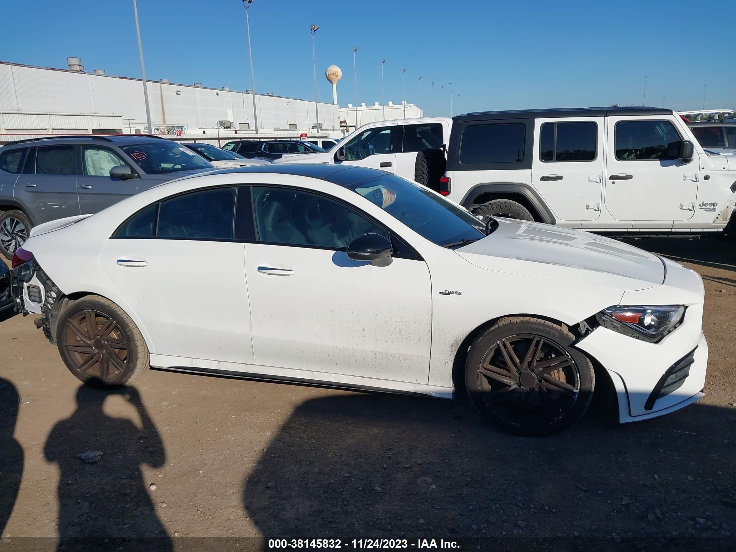 2021 Mercedes-Benz Amg Cla 35 vin: W1K5J5BB5MN215421