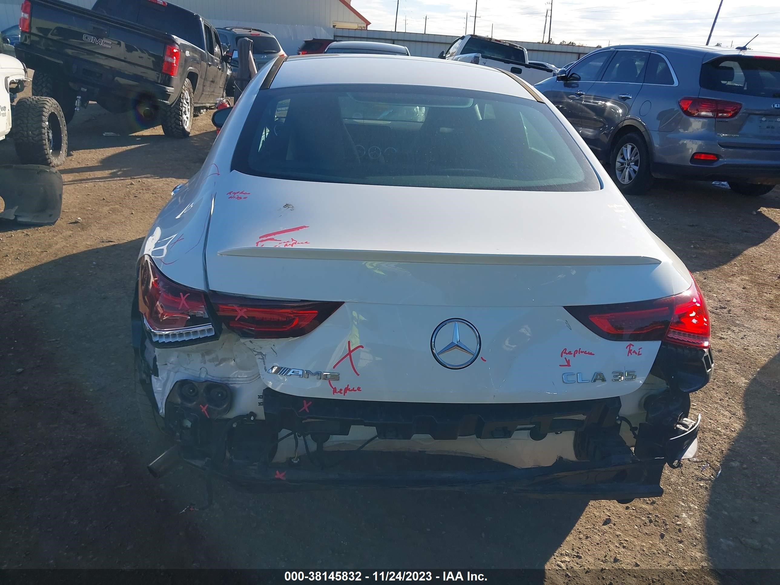 2021 Mercedes-Benz Amg Cla 35 vin: W1K5J5BB5MN215421