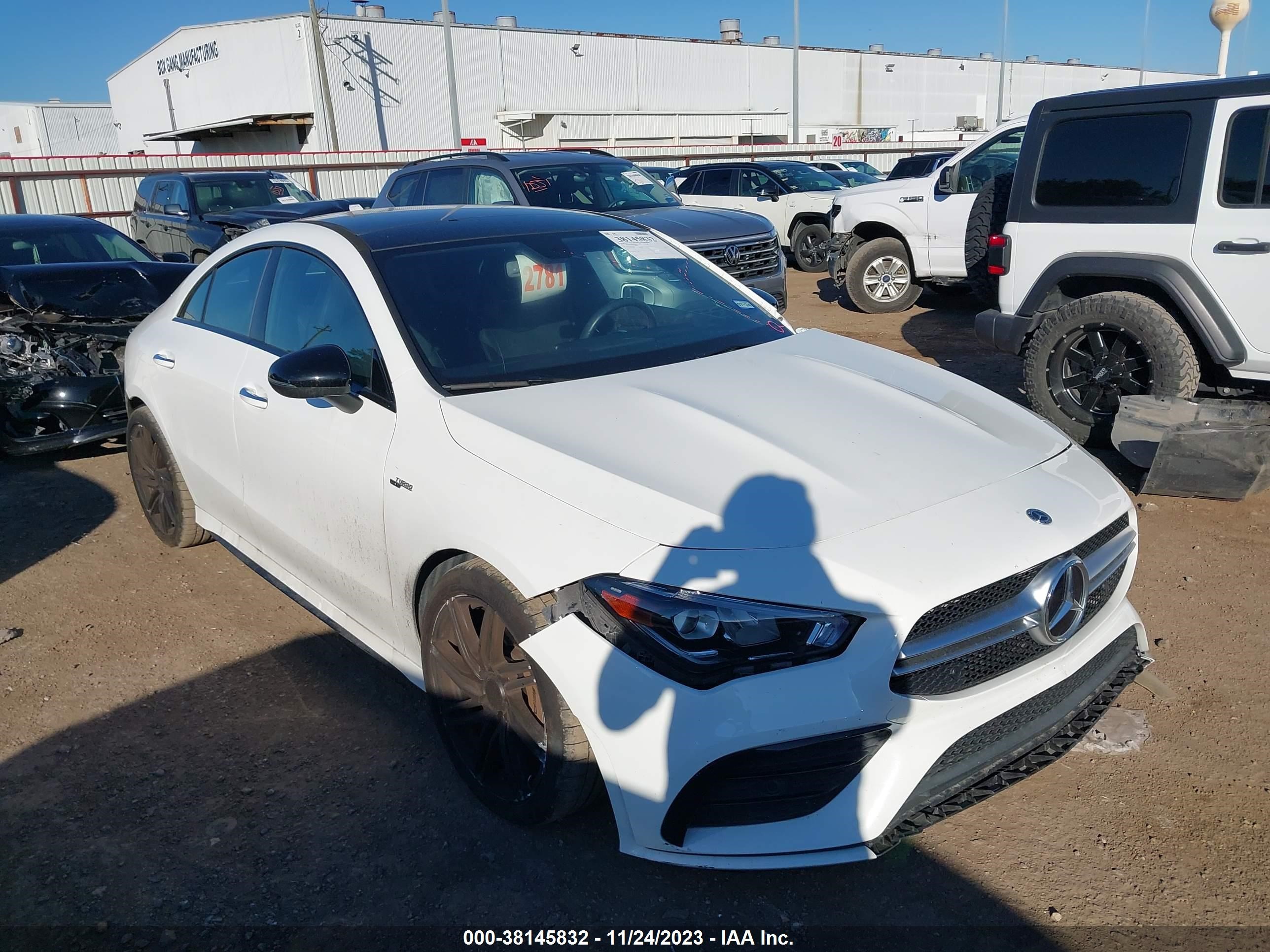 2021 Mercedes-Benz Amg Cla 35 vin: W1K5J5BB5MN215421