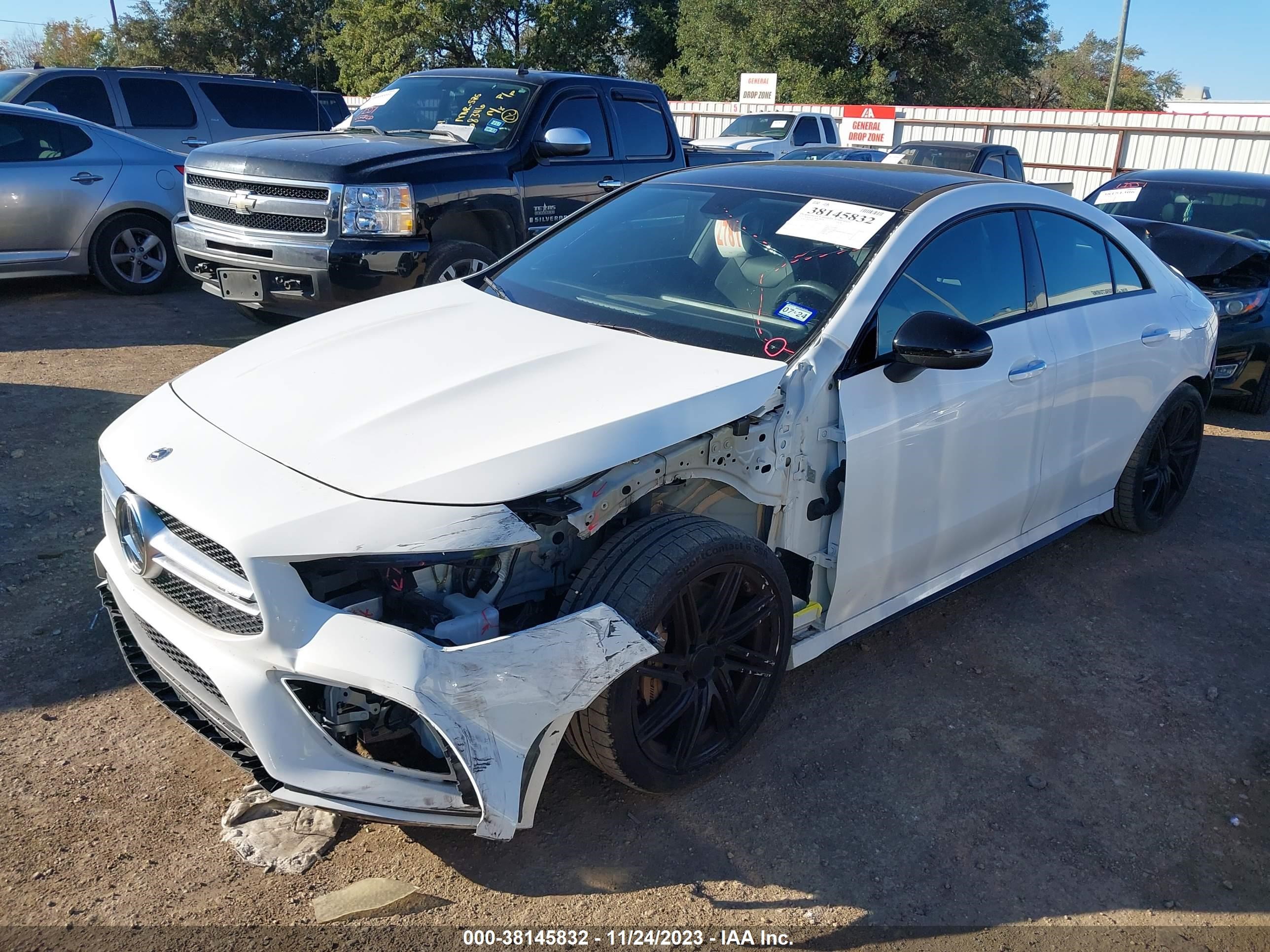 2021 Mercedes-Benz Amg Cla 35 vin: W1K5J5BB5MN215421