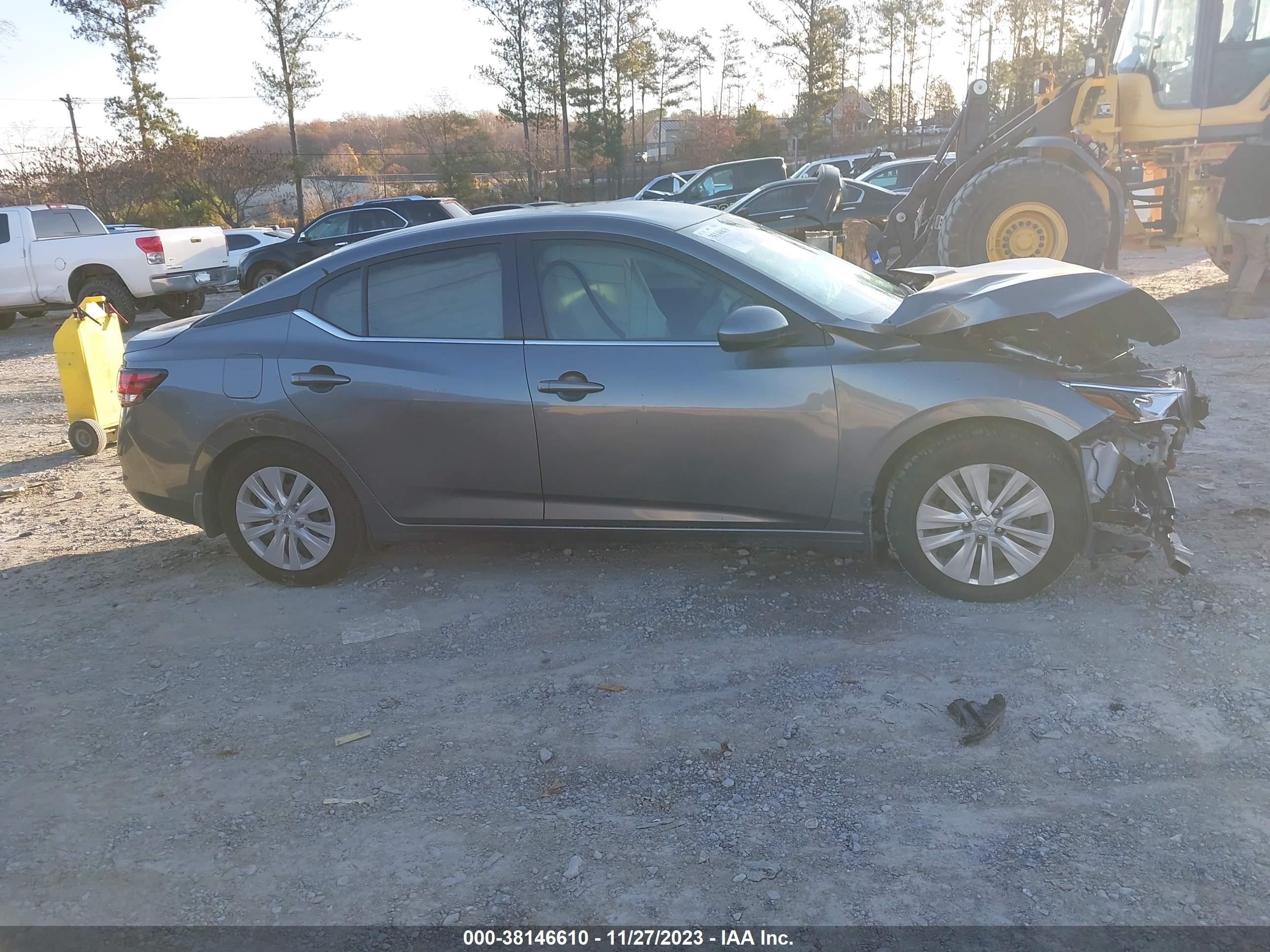 2021 Nissan Sentra S Xtronic Cvt vin: 3N1AB8BV9MY287357