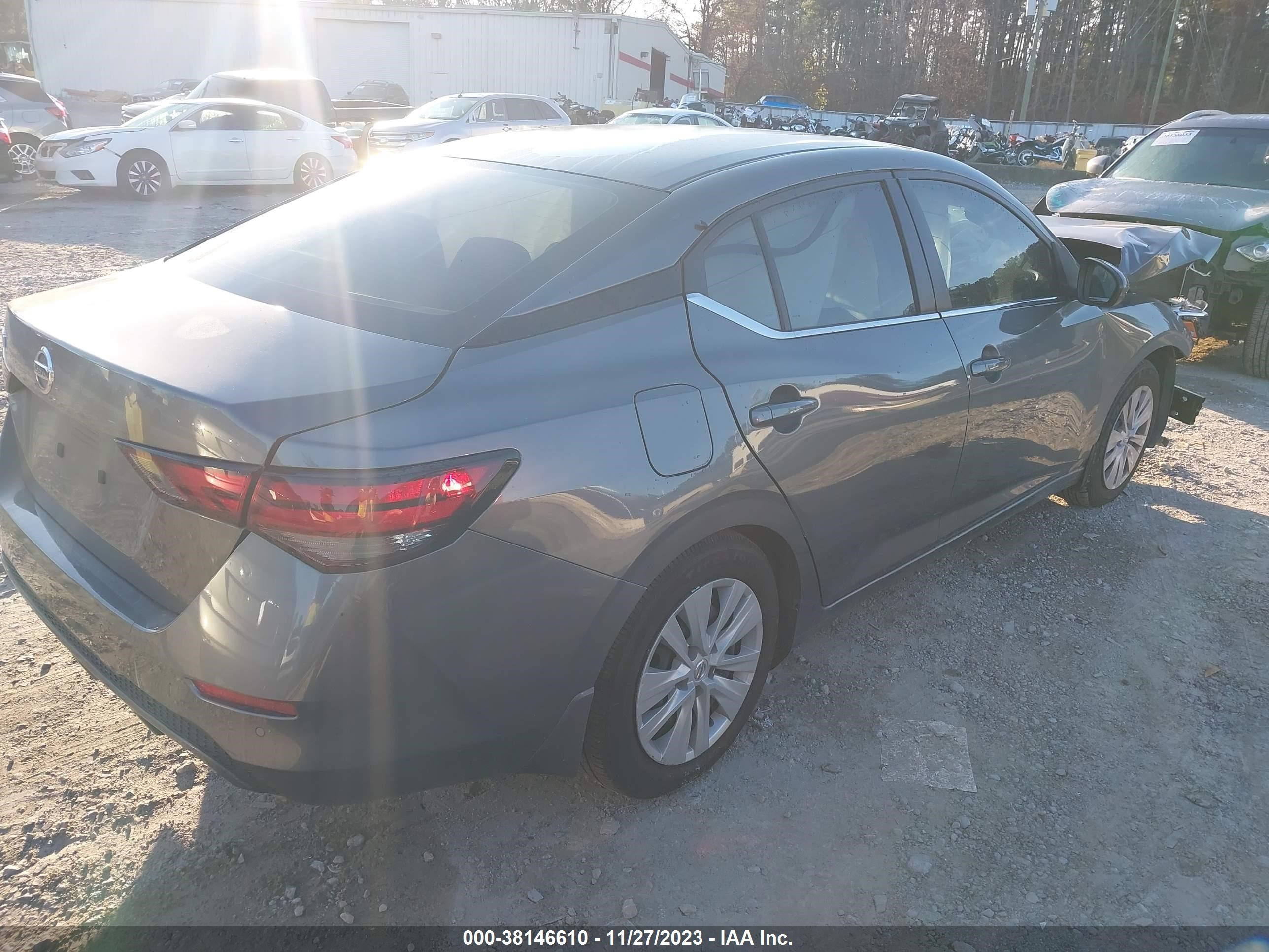 2021 Nissan Sentra S Xtronic Cvt vin: 3N1AB8BV9MY287357