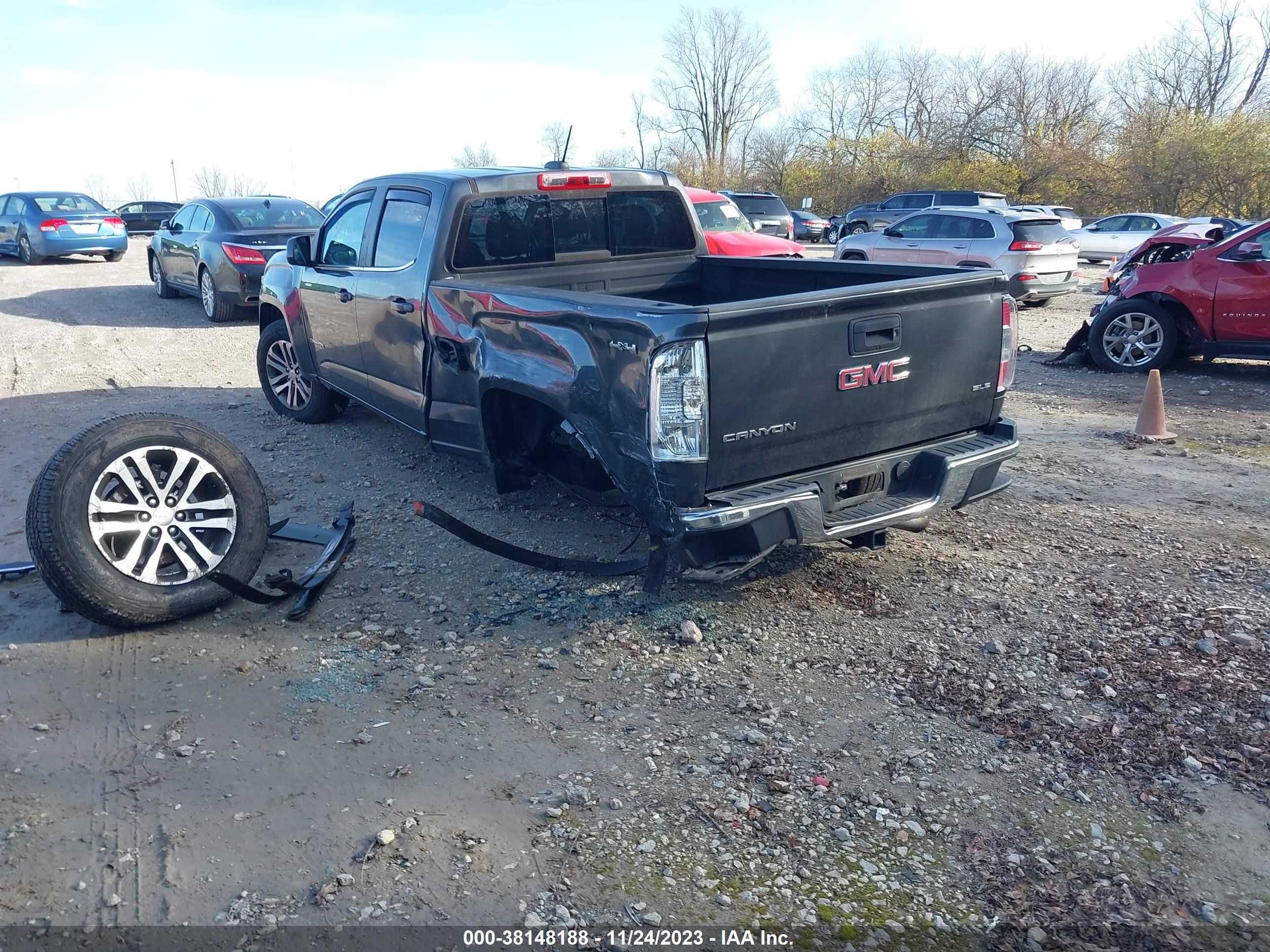 2016 GMC Canyon Sle vin: 1GTG6CE34G1223244