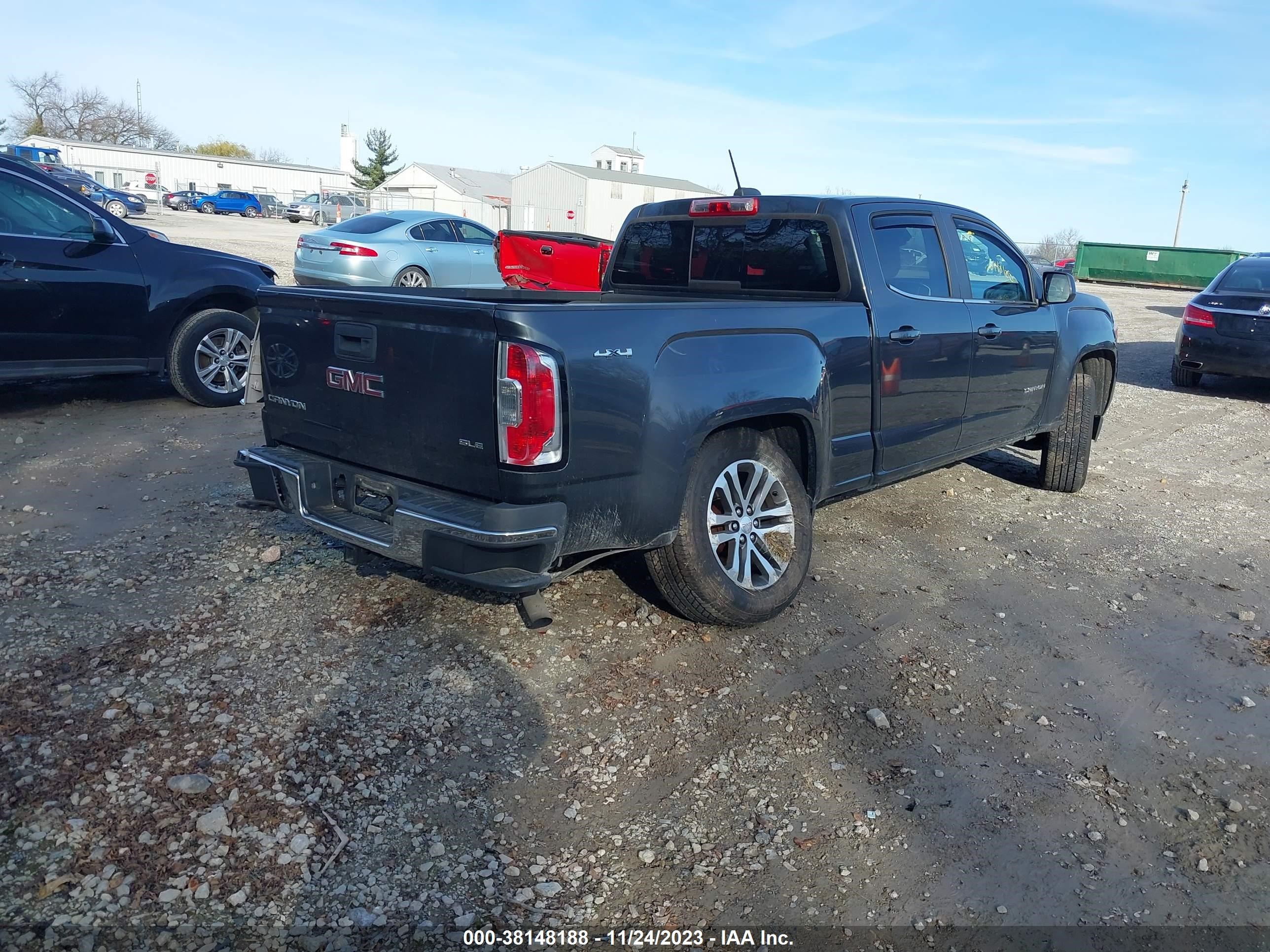 2016 GMC Canyon Sle vin: 1GTG6CE34G1223244