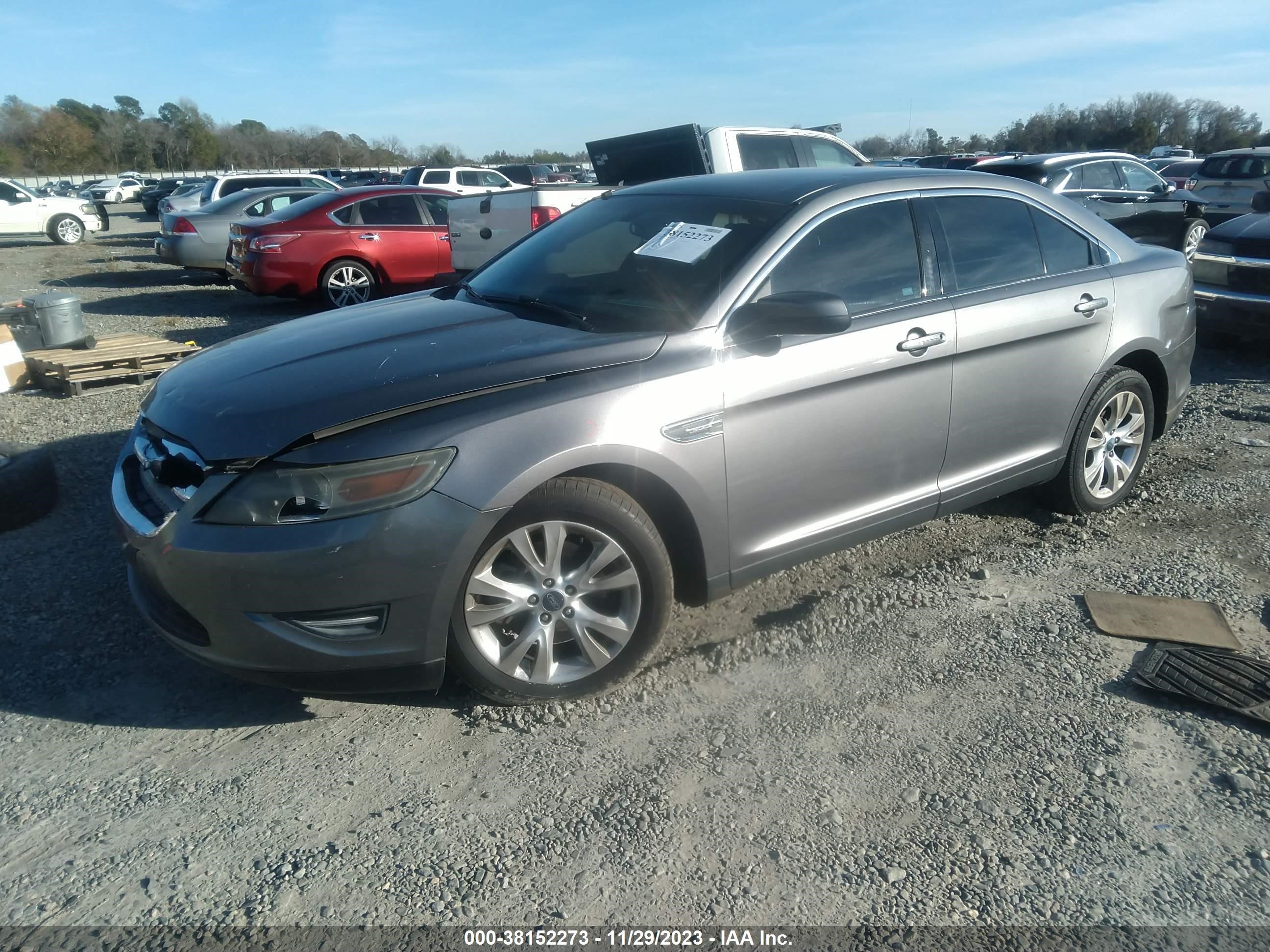 2012 Ford Taurus Sel vin: 1FAHP2EW7CG131550